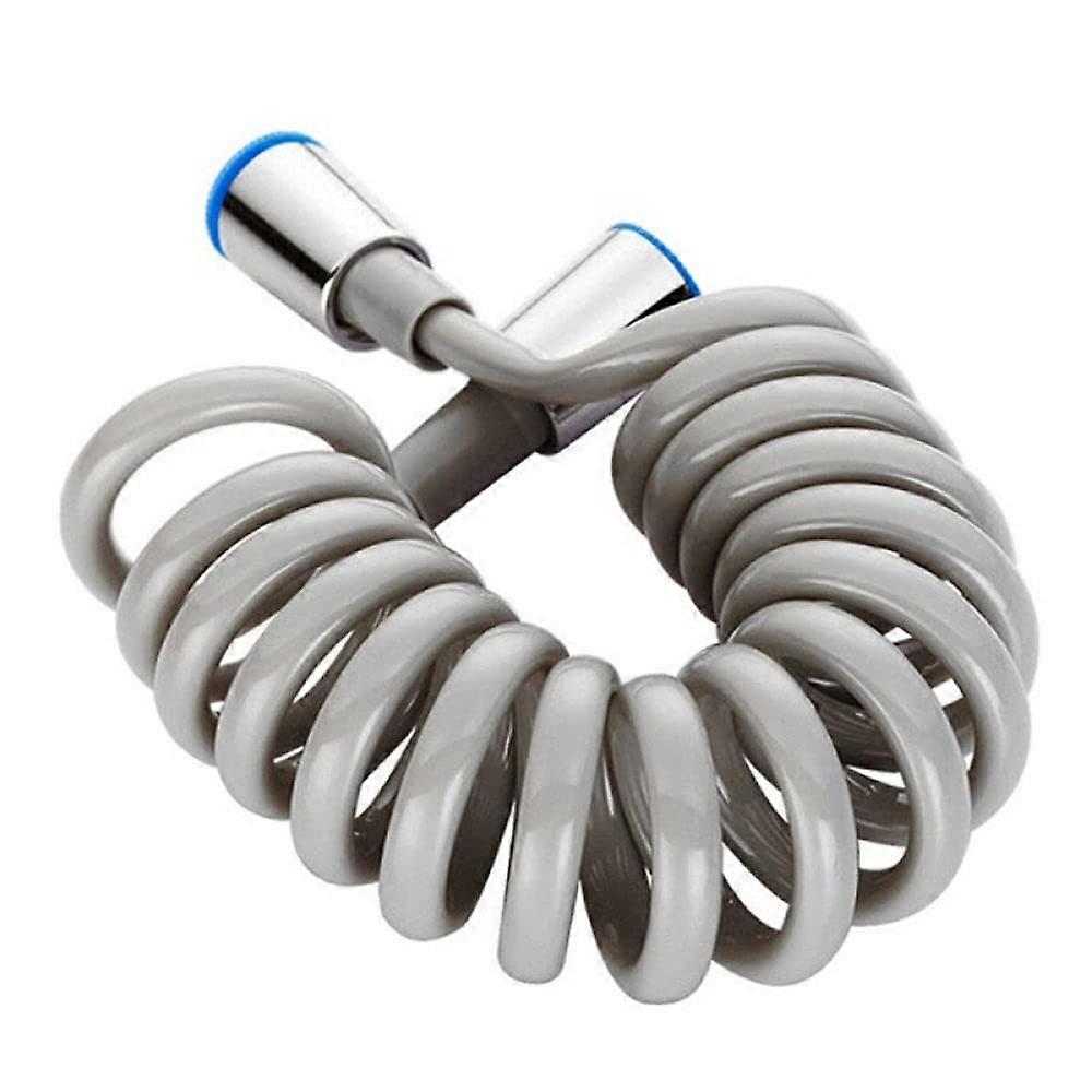 Pantaloni in acciaio inox, flessibile a molla per tubi dell'acqua, WC, bidet Rif: 3084