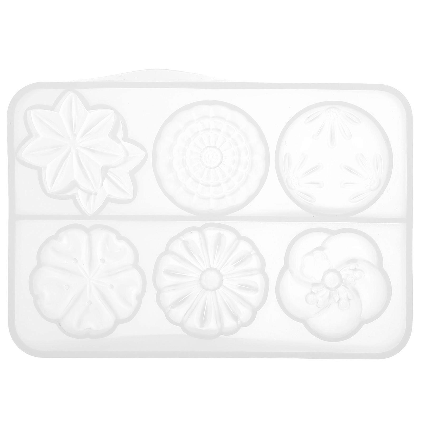 Candy Making Mold Silicone Cookie Molds Creative Shapes Adult Use 1.1cm Depth 1Set