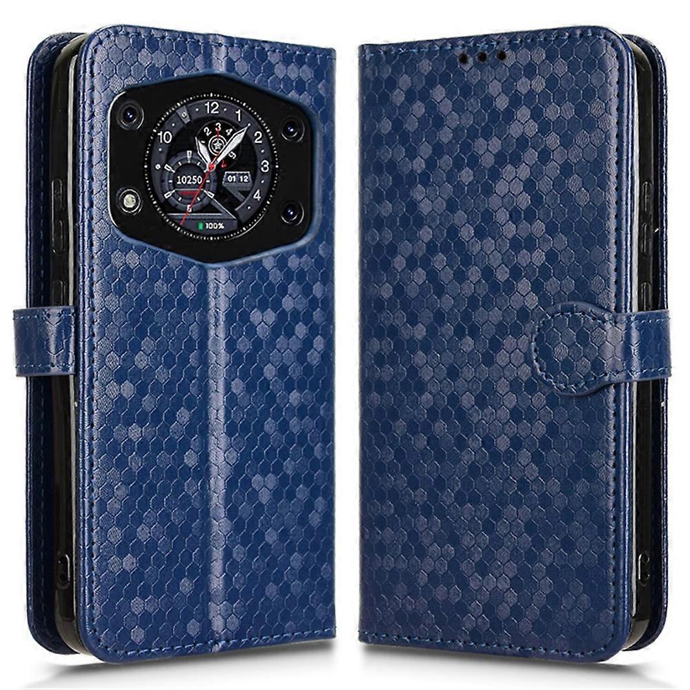 Compatible For Cubot A30 Wallet Case Dot Pattern Imprint PU Leather Phone Cover