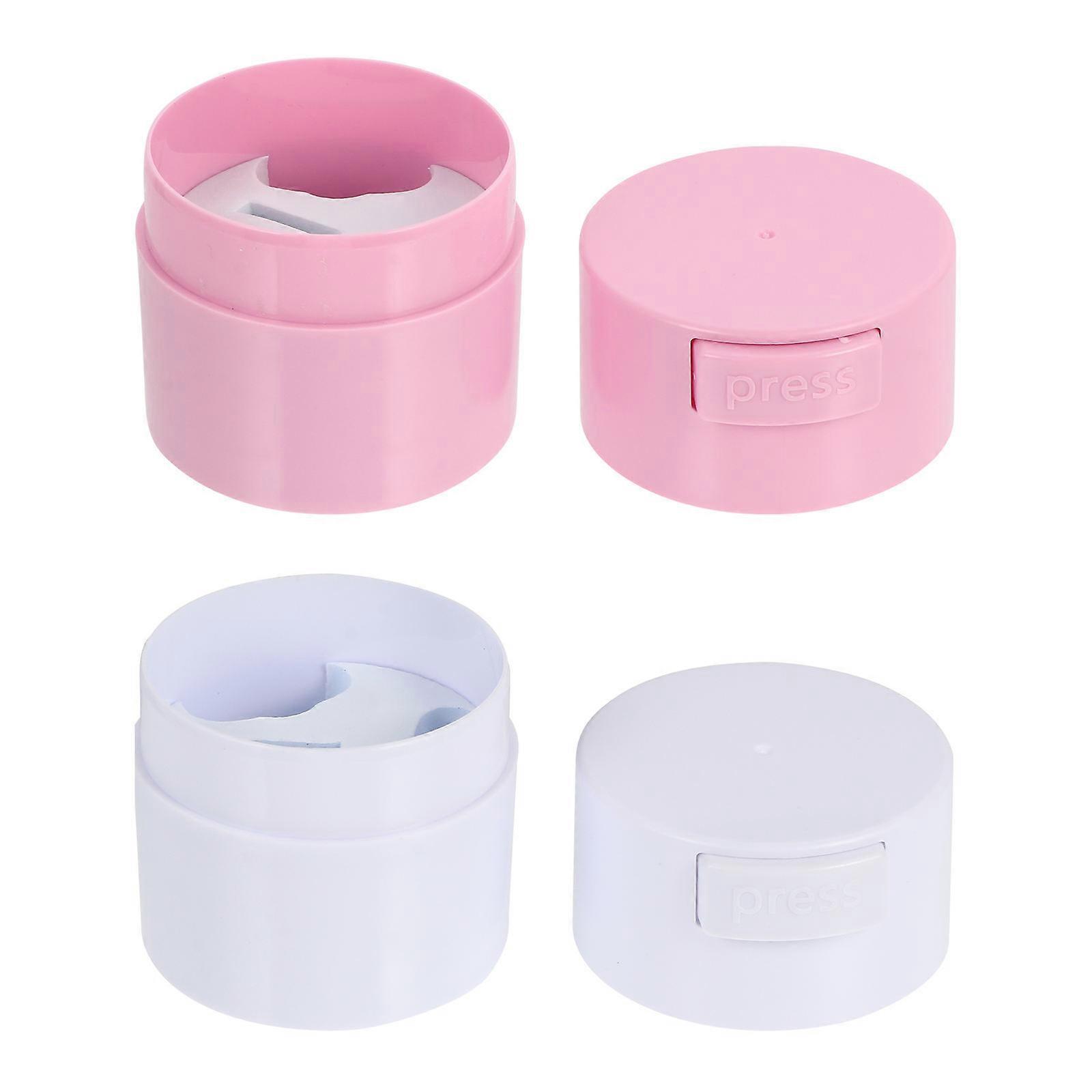 Eyelash Glue Storage Jar for Storage with Sealed Design 2Pcs Set