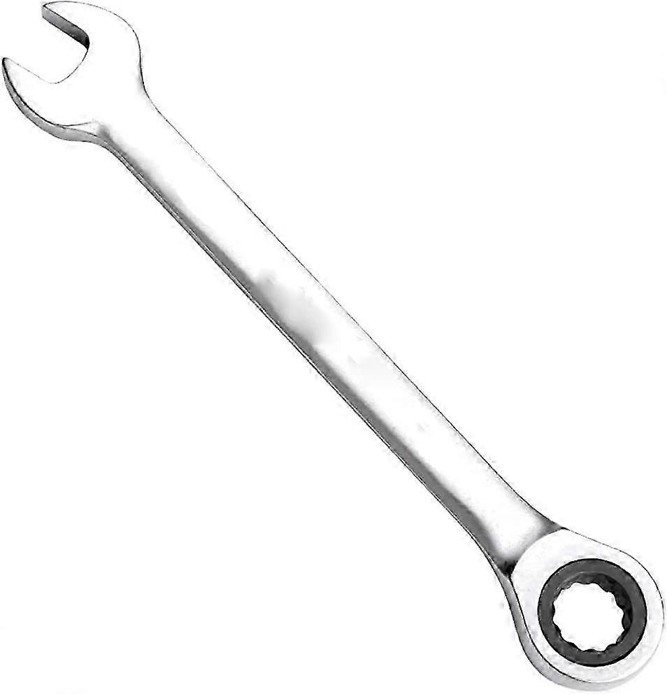 Dual Purpose Quick Ratchet Wrench, Double Ended Dual Purpose Wrench, Hardware Tool (Color: Silver)