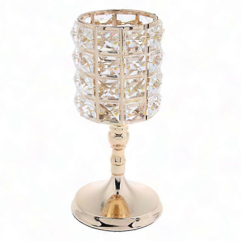 Crystal Wind Candle Holders with Shiny Design