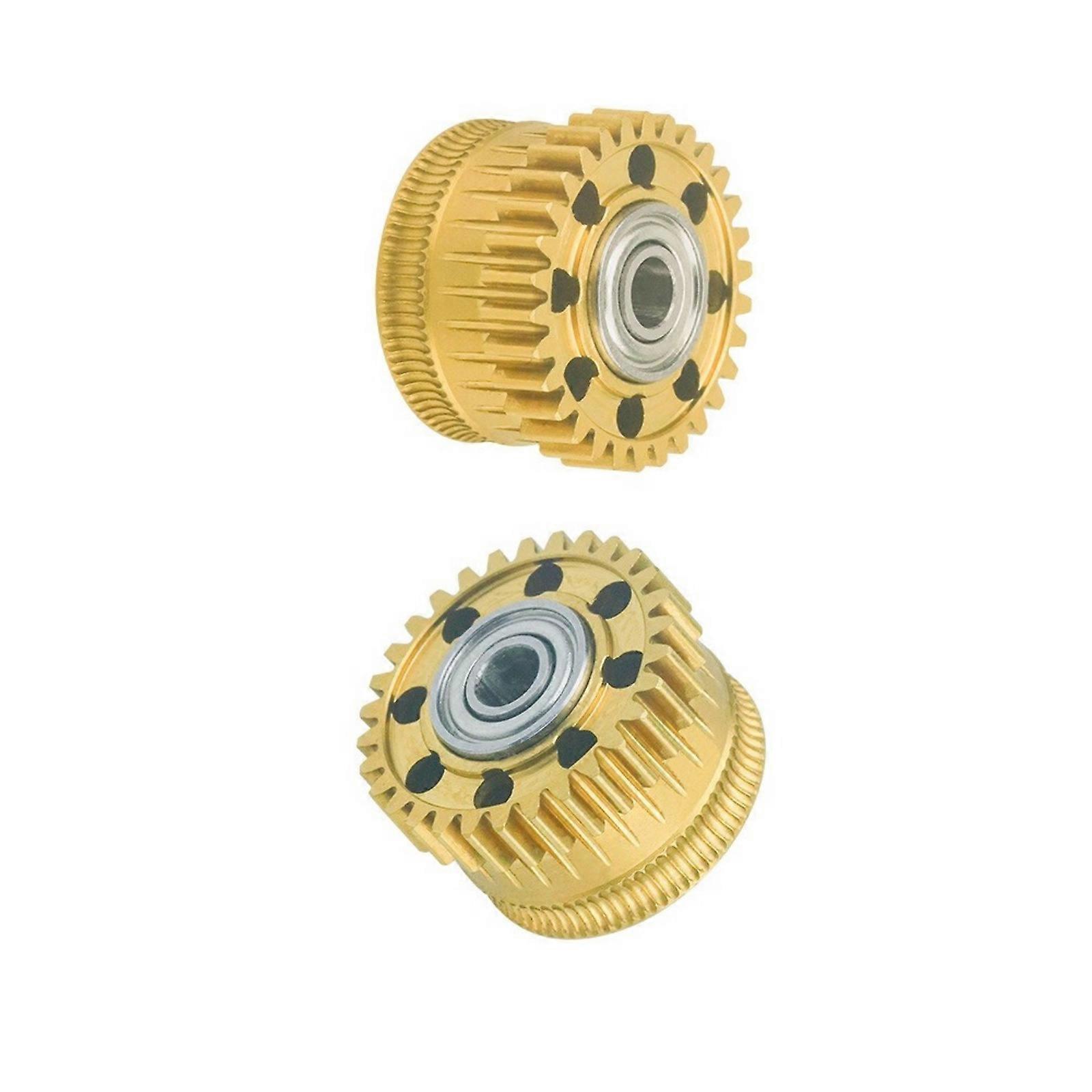 Quiet 3D Printer Gear Kit for K2 Plus All Metal Structure Increases Extrusion Accuracy Corrosion Resistant Multicolor