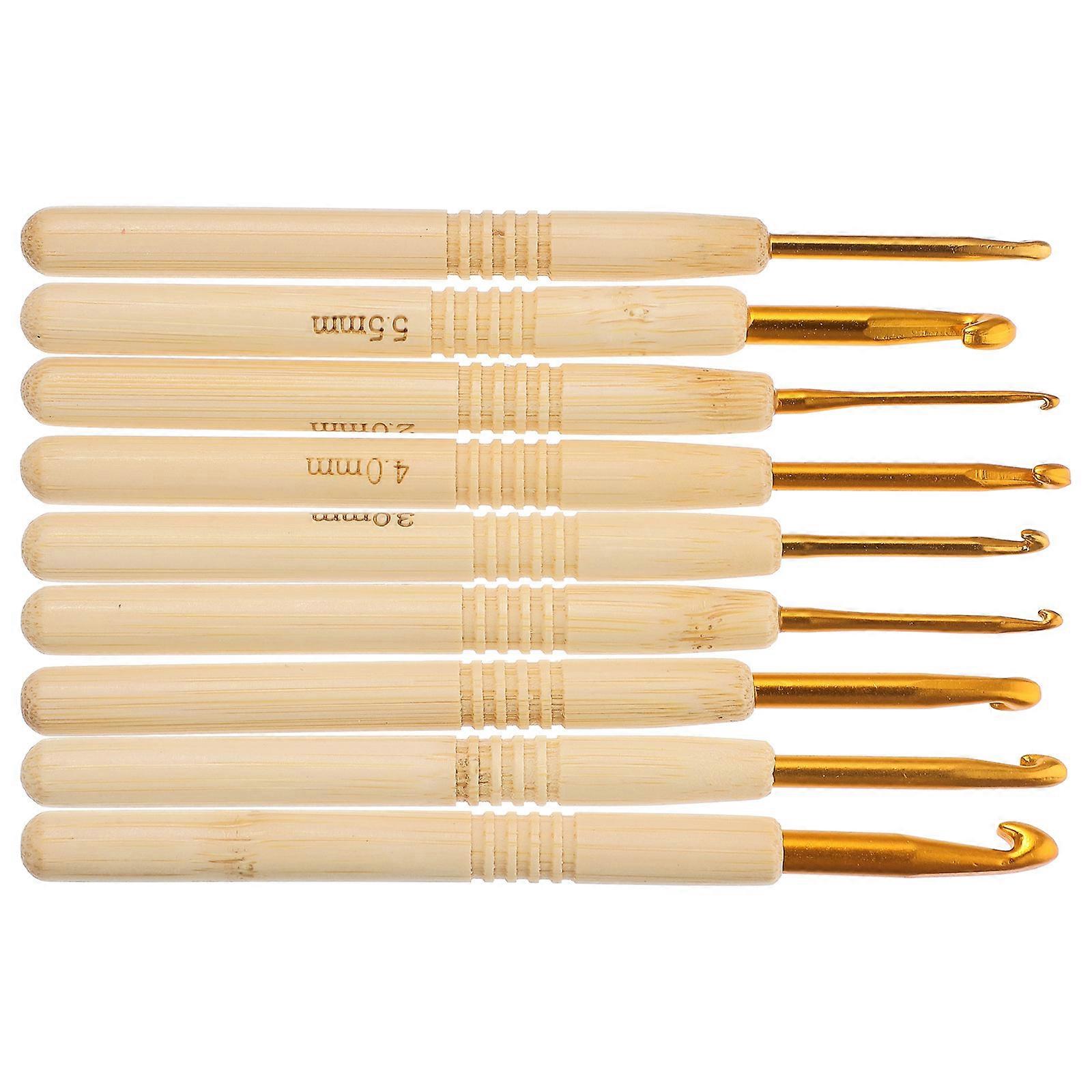 Knitting Needle Sets Crocheting Needles Easy To Use For Crochet Yarn Projects