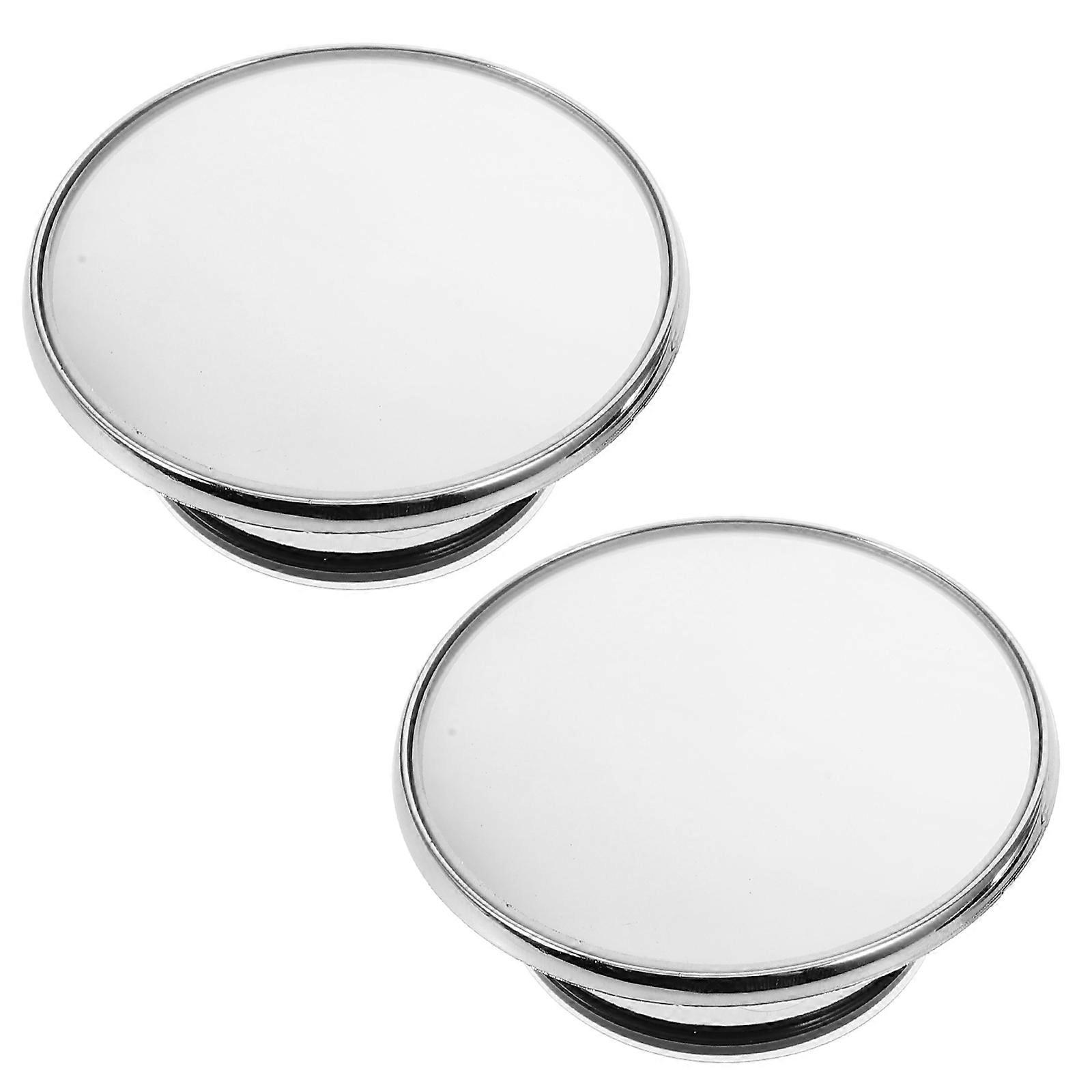 Rearview Auxiliary Mirror Driving Use Transparent Color Adjustable View 1 Pair