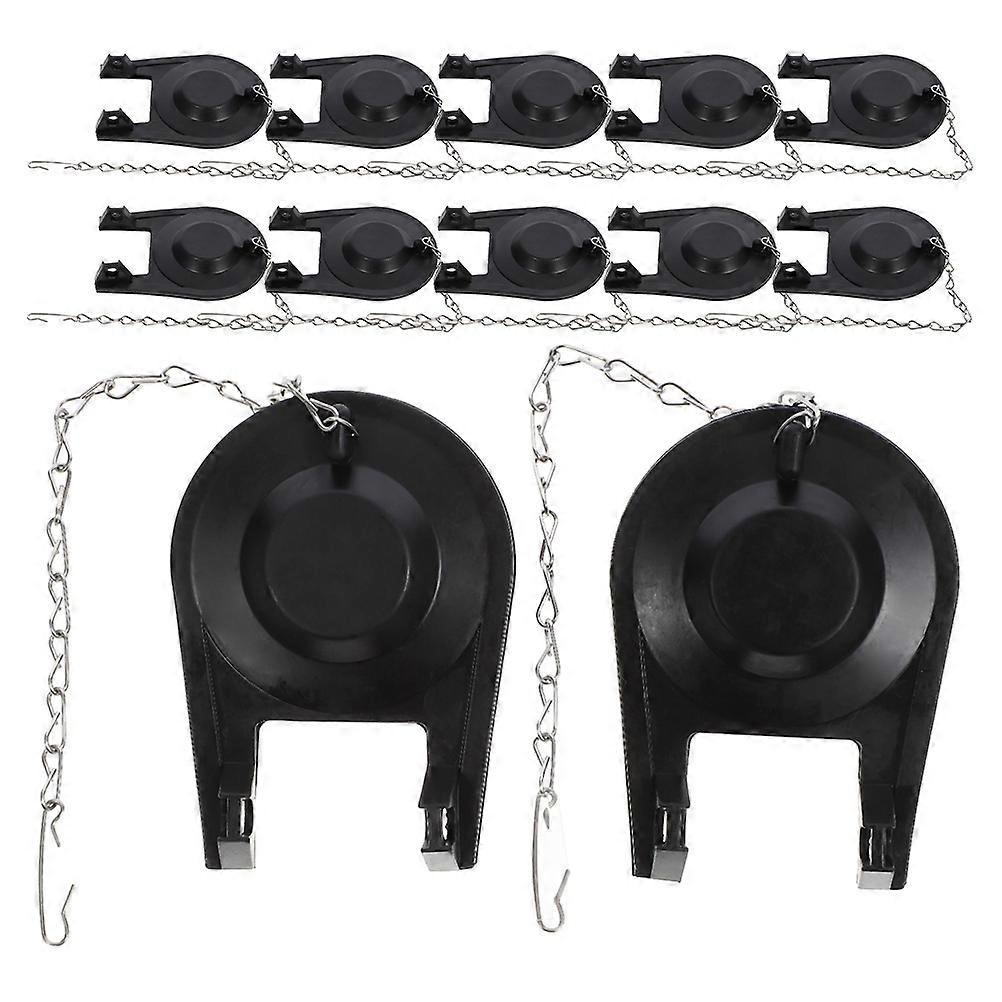 10pcs Saving Toilet Flapper Replacement Valve Tank Flapper