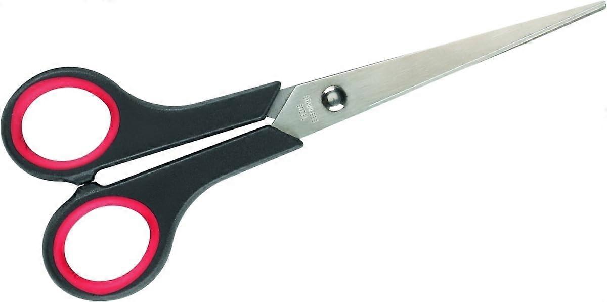 Universal Scissors Sharp 17.5 cm Red