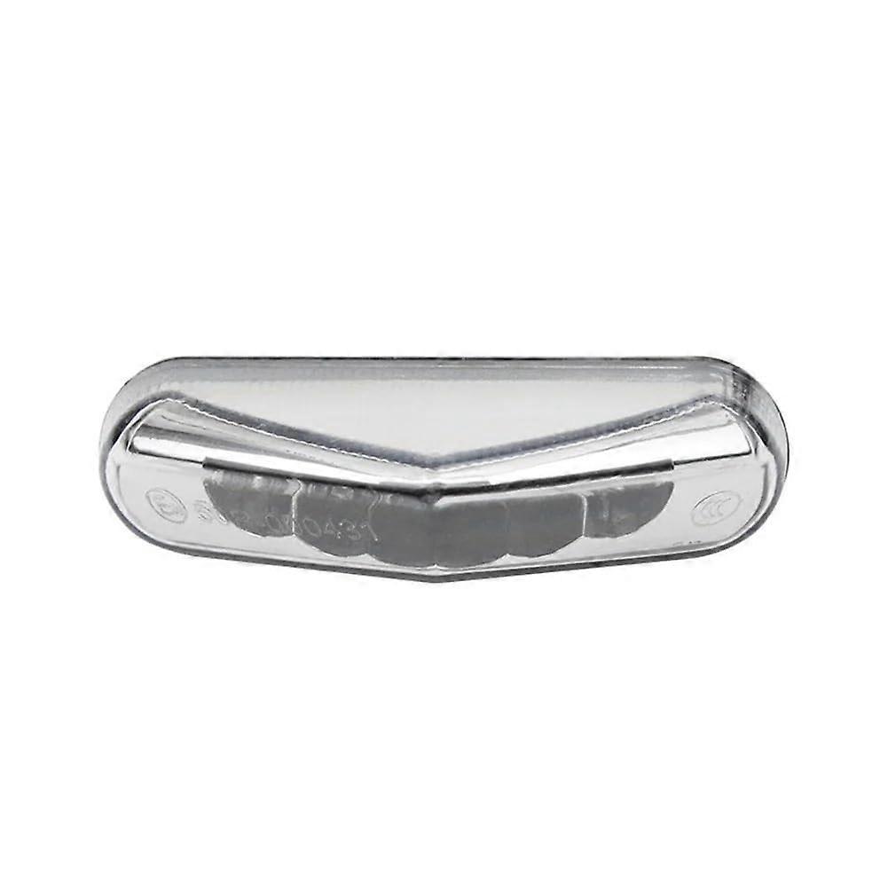 Motorcycle Tail Light Universal 12V LED Brake Light with Signal Indicators, Clear Lens, Compatible with Various Models