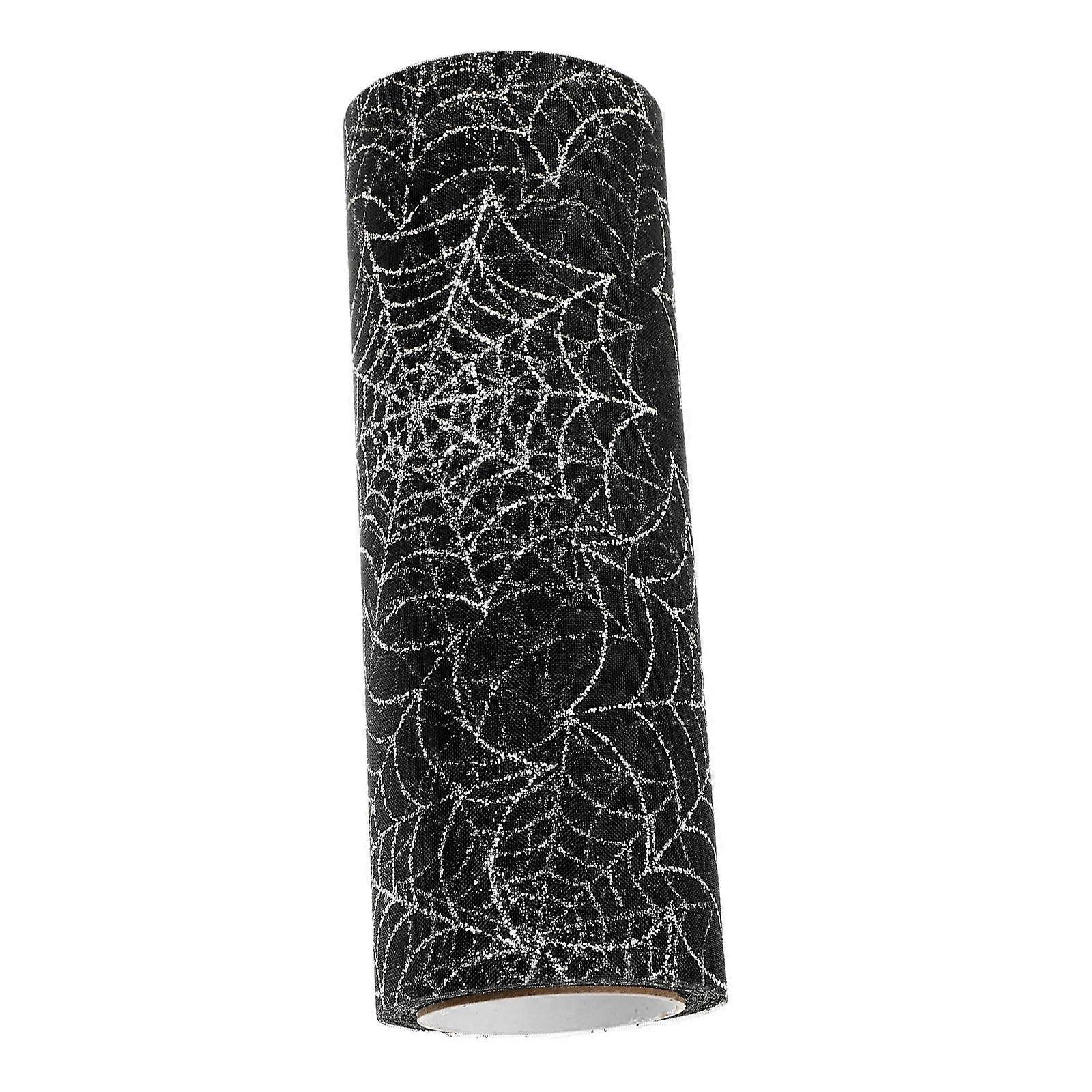 Halloween Mesh Ribbon Yards Delicate Tulle for Crafting, Wrapping, Home Decoration & Spooky Festivities Design