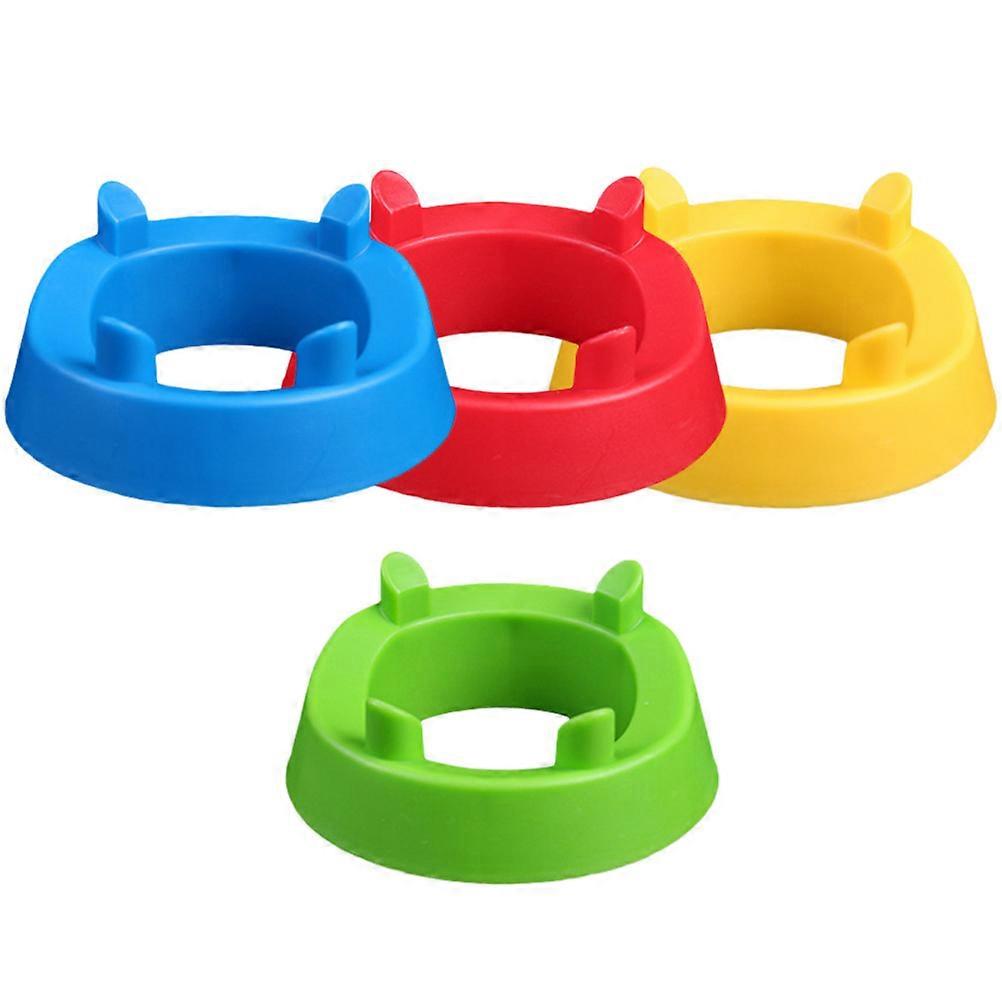 Sports Ball Stand for Storage Stable and Practical PP Material Assorted Color Fits Various Balls 4pcs