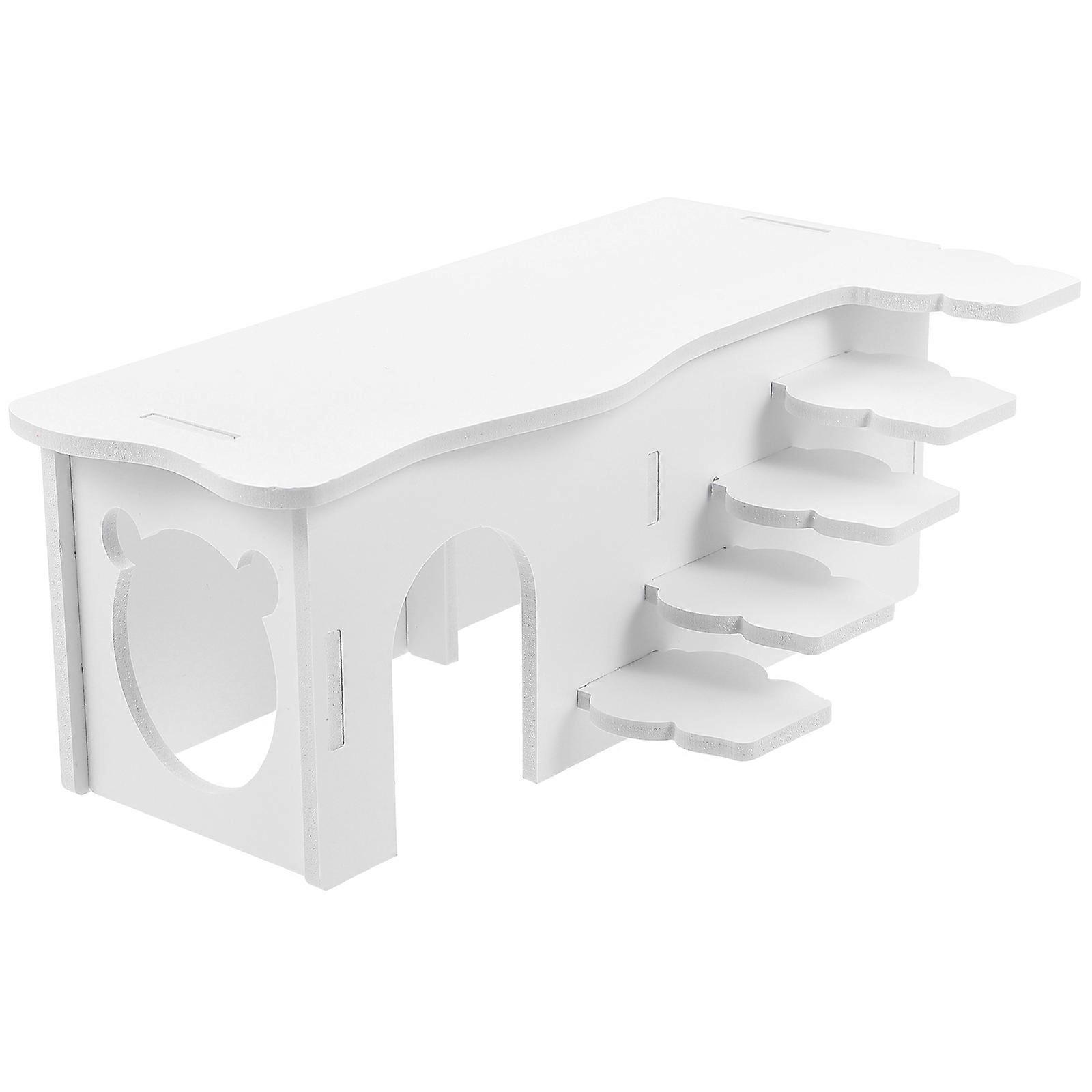 Plastic Hamster Hideout Rat Ladder House Guinea Pig House Rest House