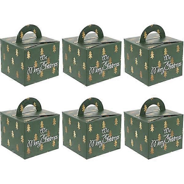 6 Christmas Gift Boxes Sunmostar