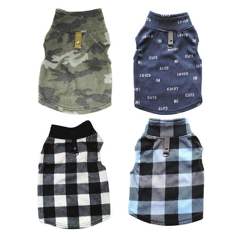 Warm Winter Pet Clothes For Dogs And Cats Stylish Design Assorted Color Comfortable Costumes