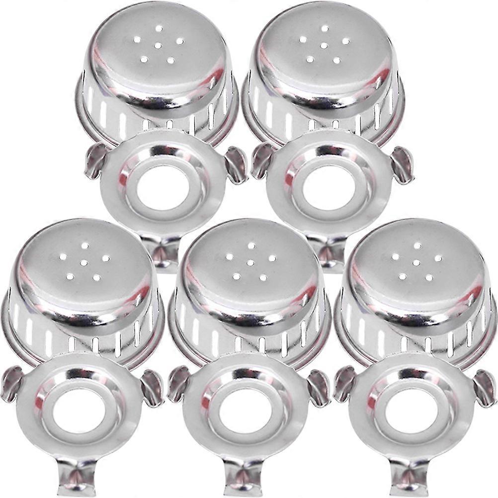 Cooking Accessory Pressure Cooker Anti-Blocking Covers Silver 3.00X3.00X1.50CM Prevent Steam Blockage 10 Sets