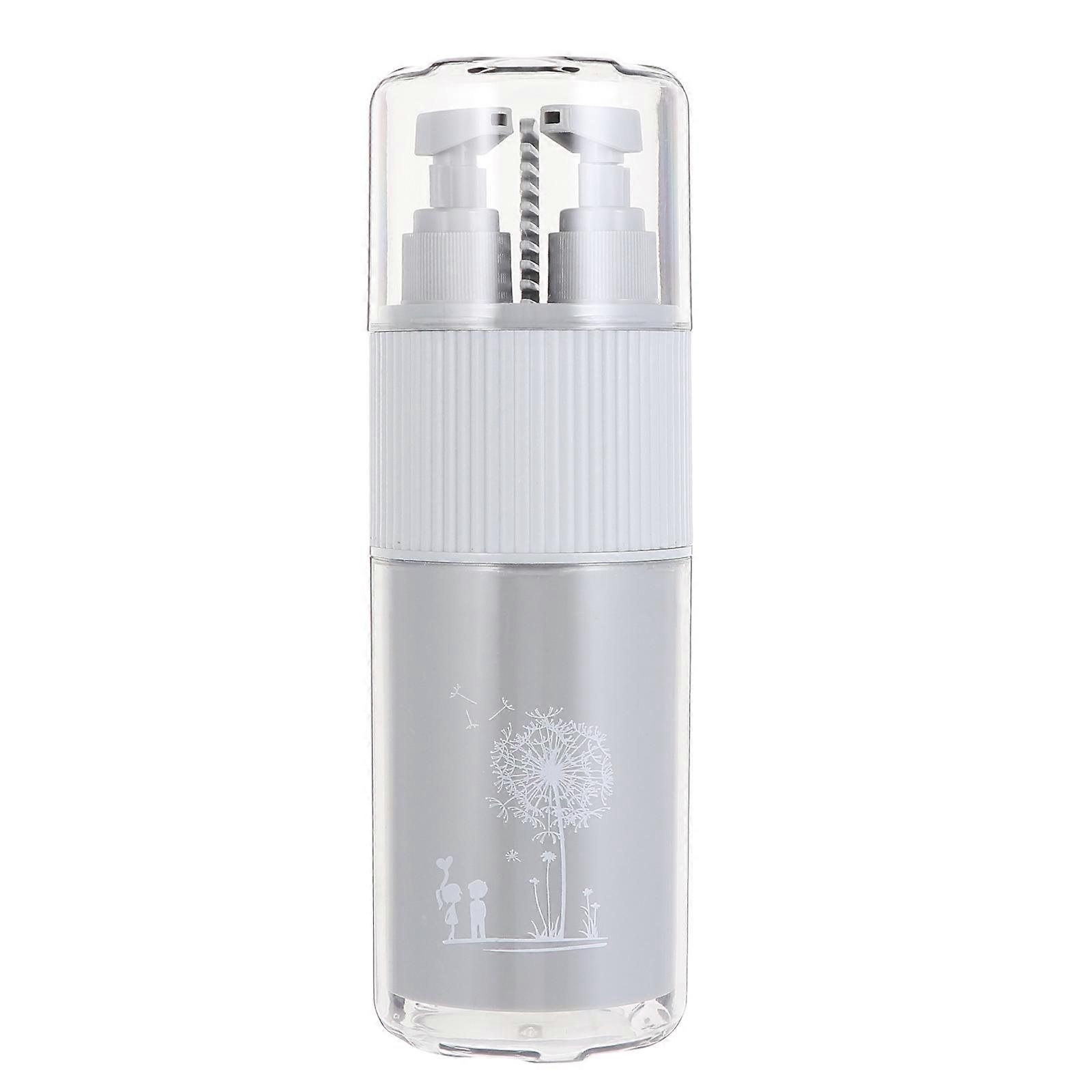 5pcs Portable Travel Toothbrush Holder Toothpaste Organizer with Comb Bottles