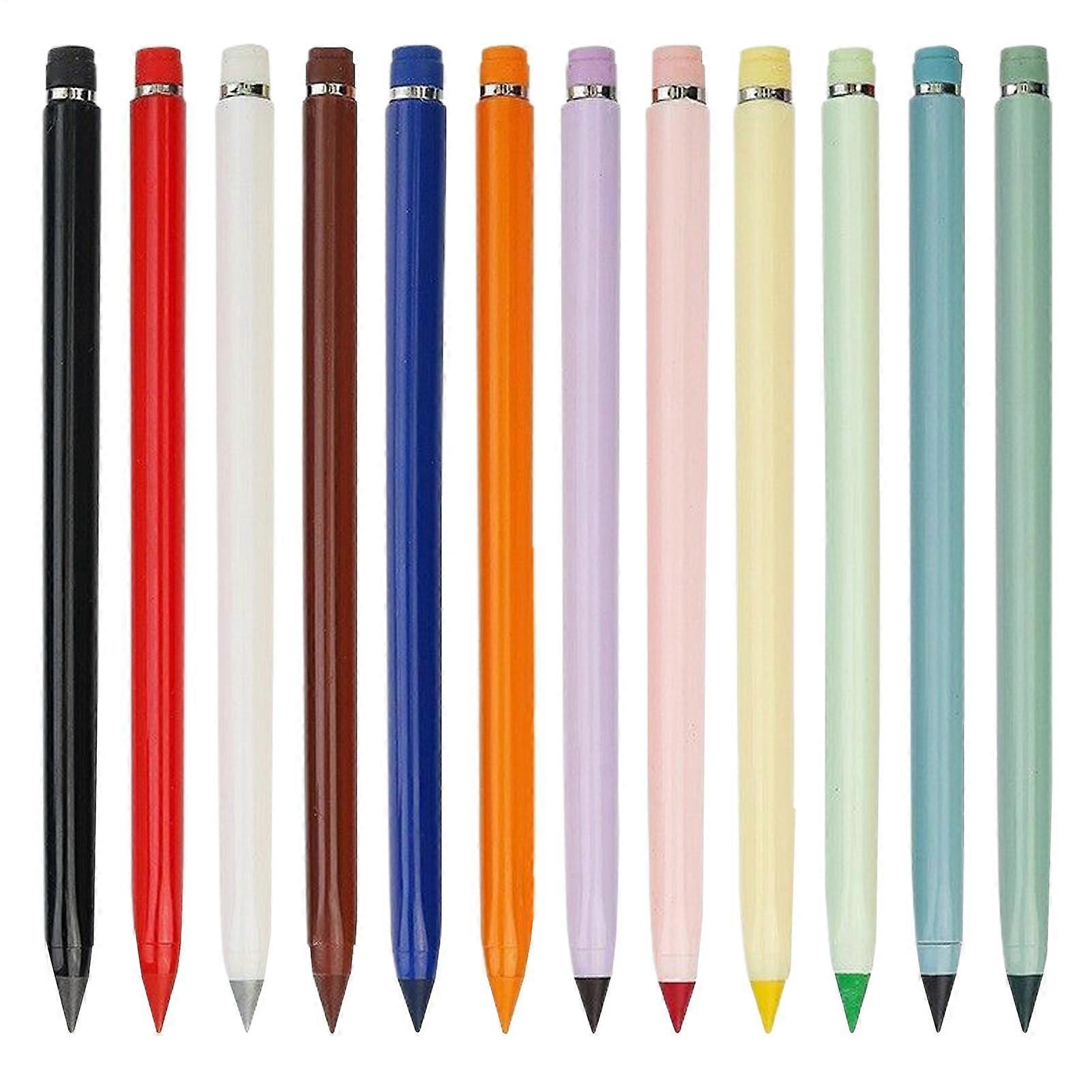 Colored Pencils for Adults, 12 Pieces No Ink Drawing Tool for Sketches Art Crafts Ref: 8319