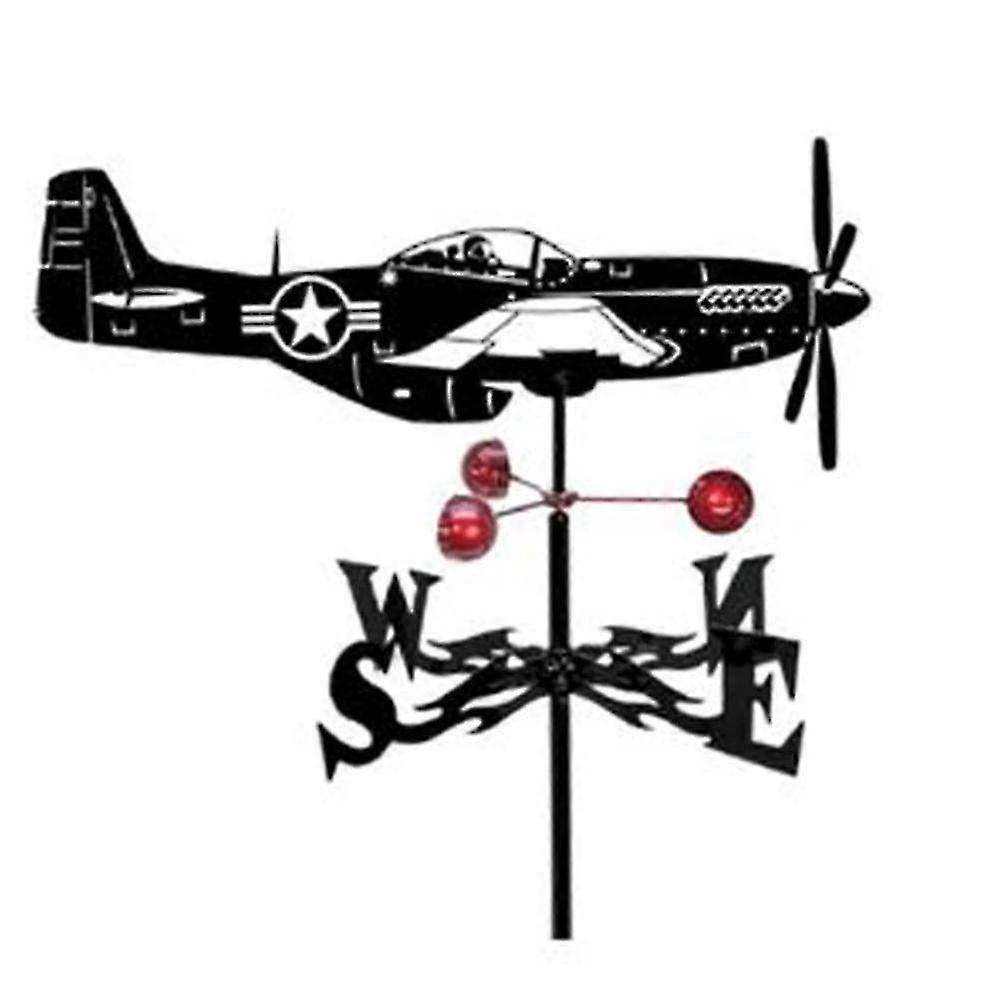Durable Stainless Steel Weather Vane Garden Stake - Measuring Tool for Home & Farmhouse Decor, Perfect for Outdoor Spaces