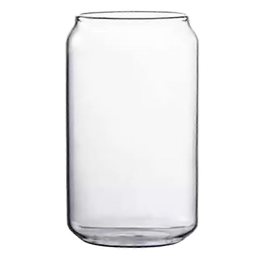Large Capacity Cylindrical Glass Milk Cup Suitable For General Users In Various Occasions 1Pc