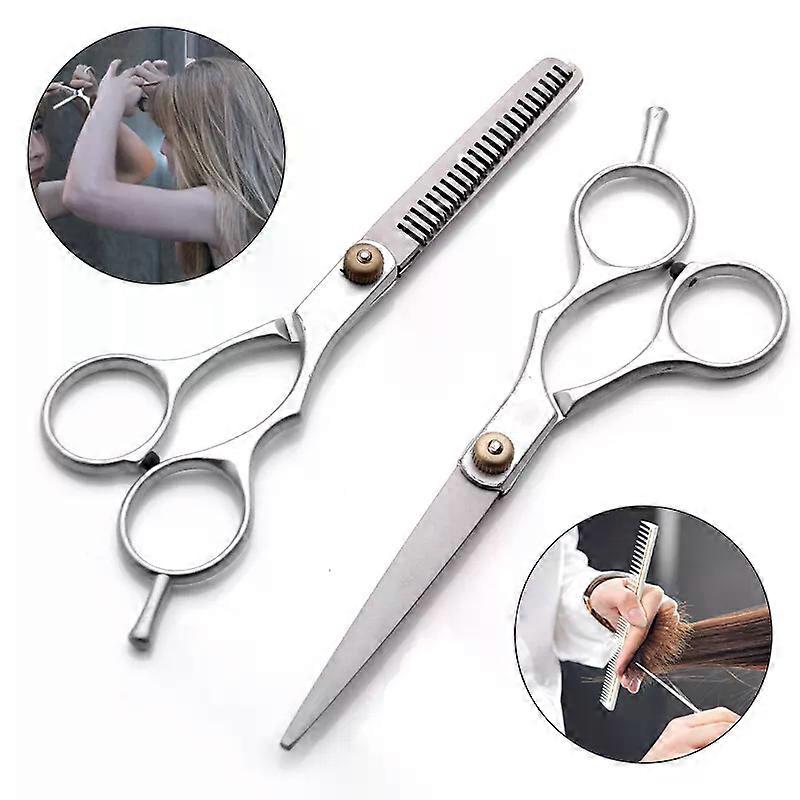 Fagaci Hair Scissors Professional 5" 440C Steel For Superior Precision, Extremely Sharp Blades Hair Cutting Scissors For Women & Men, Durable Sharpness Hair Shears For Hair Cutting, Barber Scissors