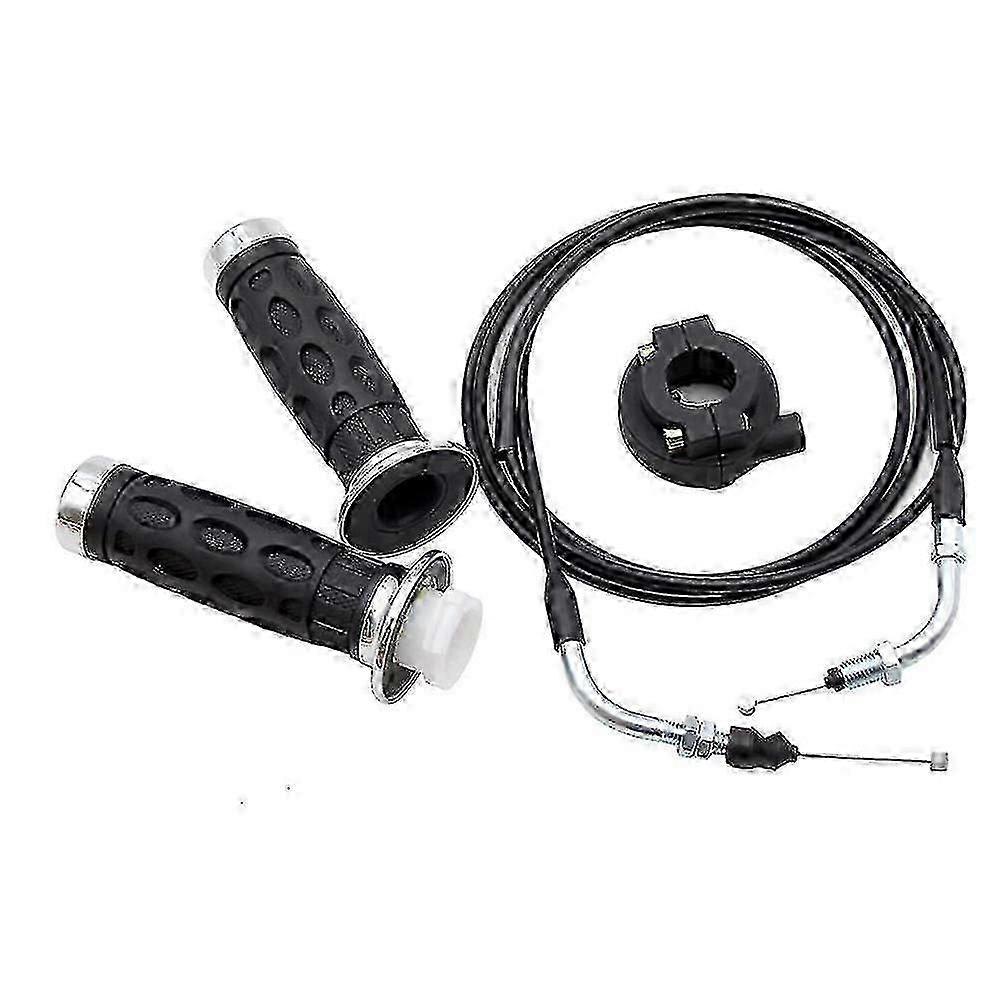 Universal Throttle Twist Grip Set With 78 Inch Scooter Throttle Cable For 50cc 80cc 125cc 150cc Gy66417242331603