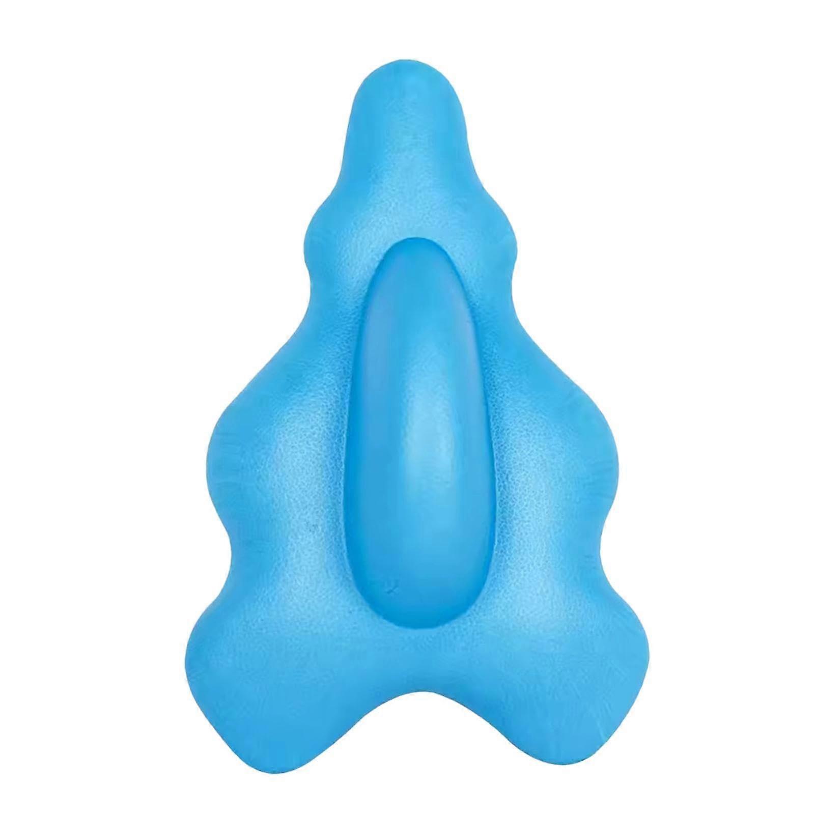 Pelvic floor muscle trainer Kegel trainer sitting on Pelvic floor muscle trainer Kegel exercise for training the pelvic floor muscles blue
