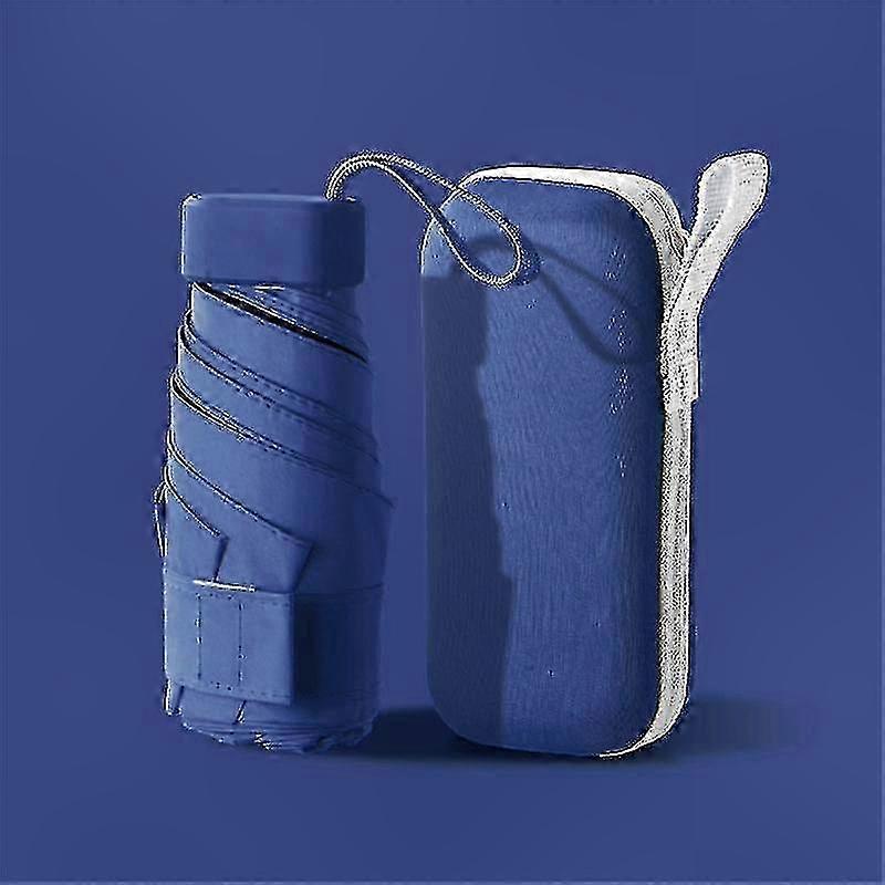 Compact Mini Folding Umbrella for Rain and Sun Protection, Portable Travel Umbrella with UV Shield
