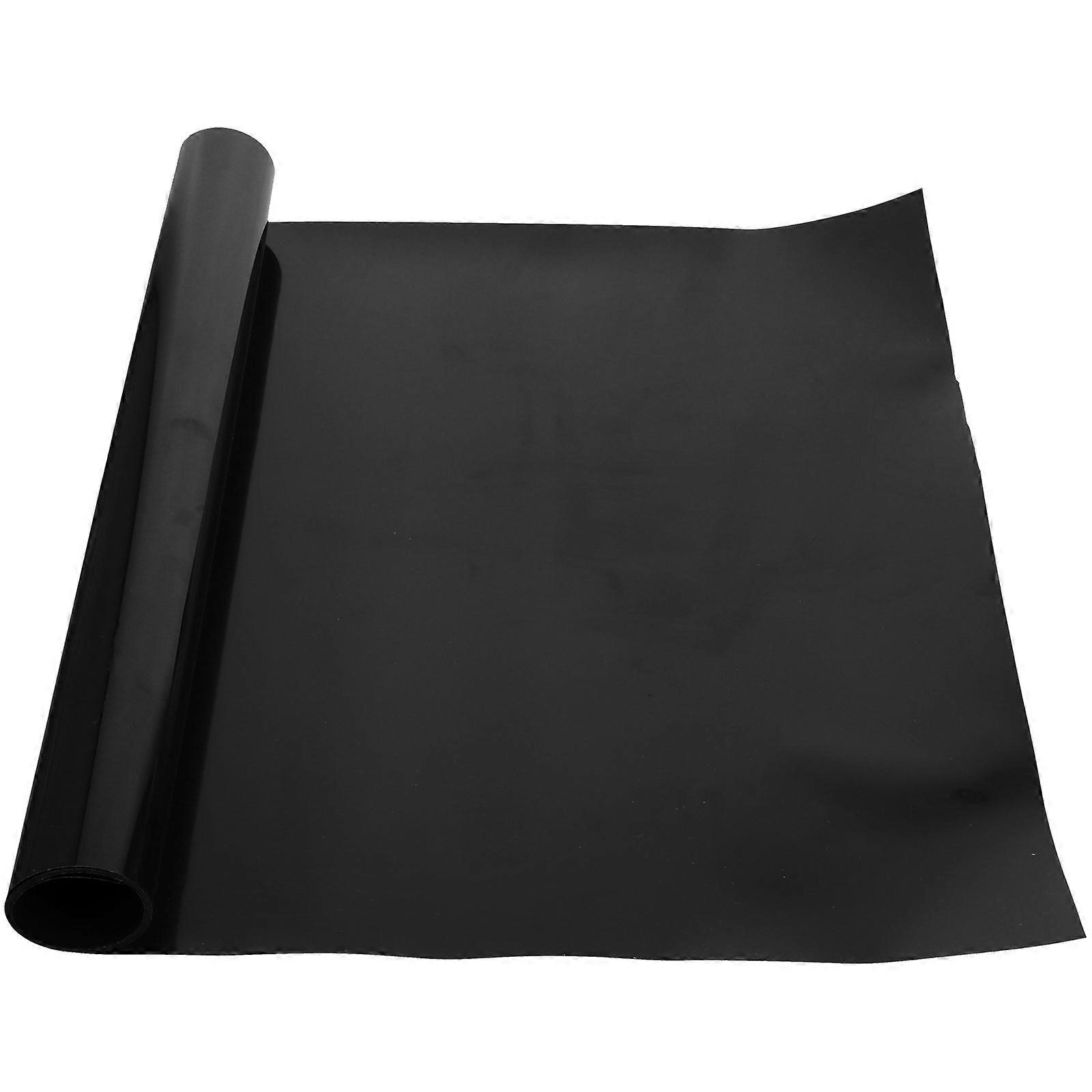 Black PVC Heat Transfer Film for DIY Crafts Durable and Washable Ideal for TShirts and Clothing 12"x10"
