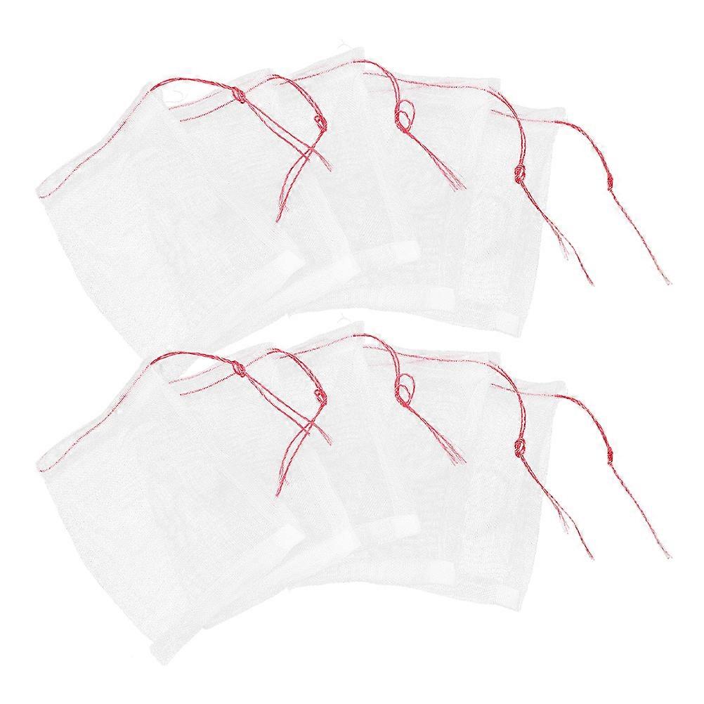 100pcs Durable Fruit Protection Bags, Mesh Netting for Insect & Wildlife Barrier, Ideal for Small Fruits, Vegetables, and Organic Gardening