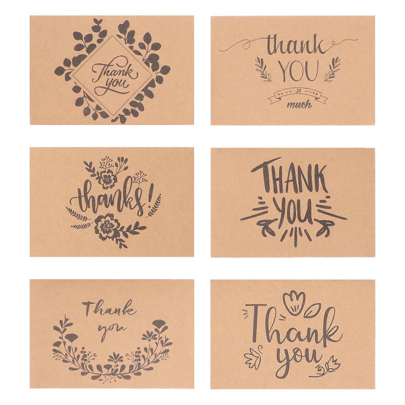 Thank You Cards With Envelopes And Writing Space For Blessings Ideal For Friends Family And Business Partners 24 Sets