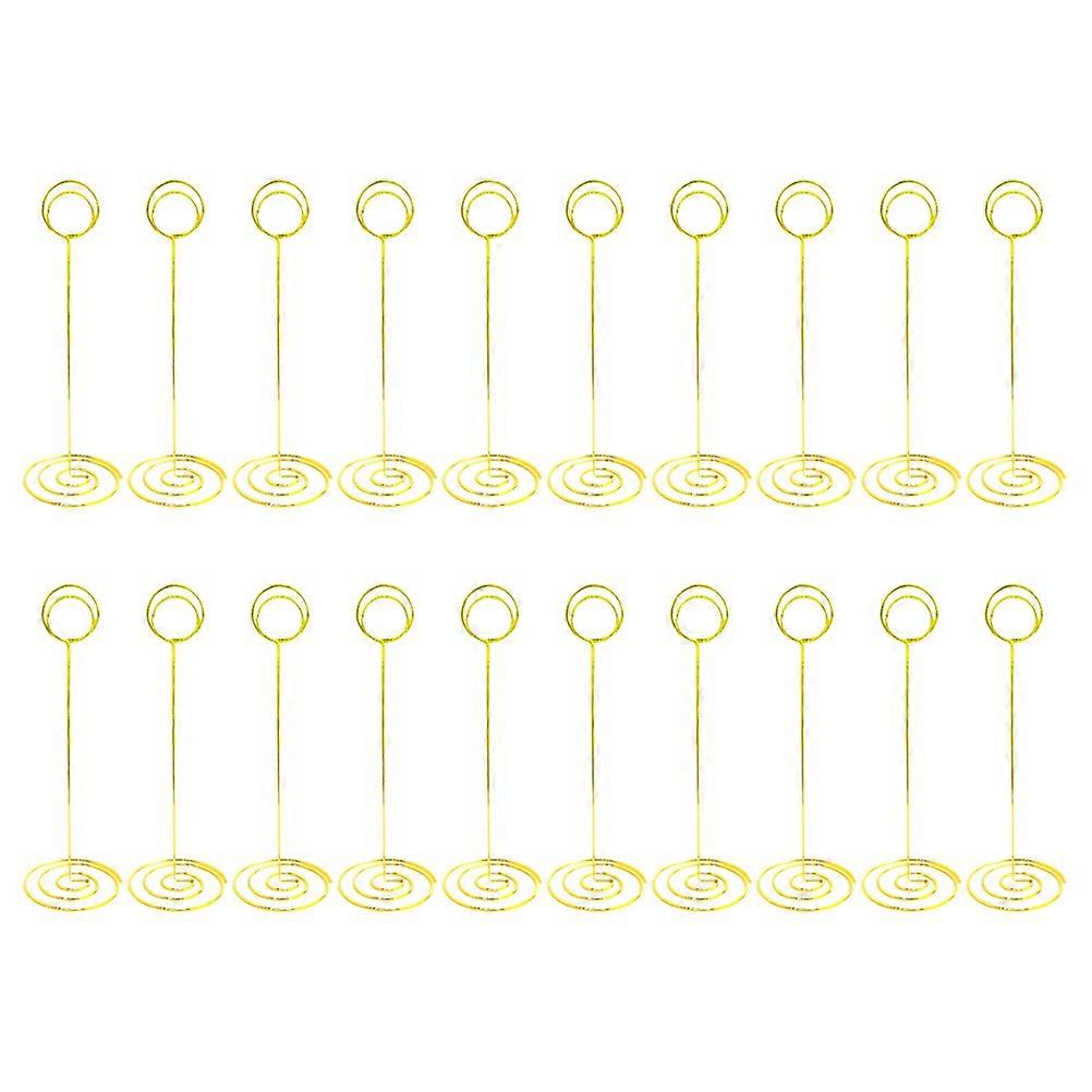 It sounds like you're referring to a product listing or description for **Golden Round Memo Holders**—likely used as decorative and functional items