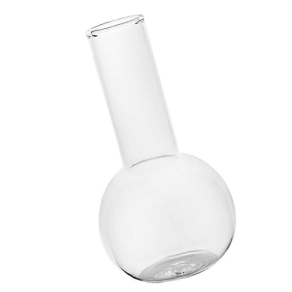 Unique Glass Drinking Cup For Home Use With Bulb-Shaped Design 17X5.5Cm 400Ml 1Set