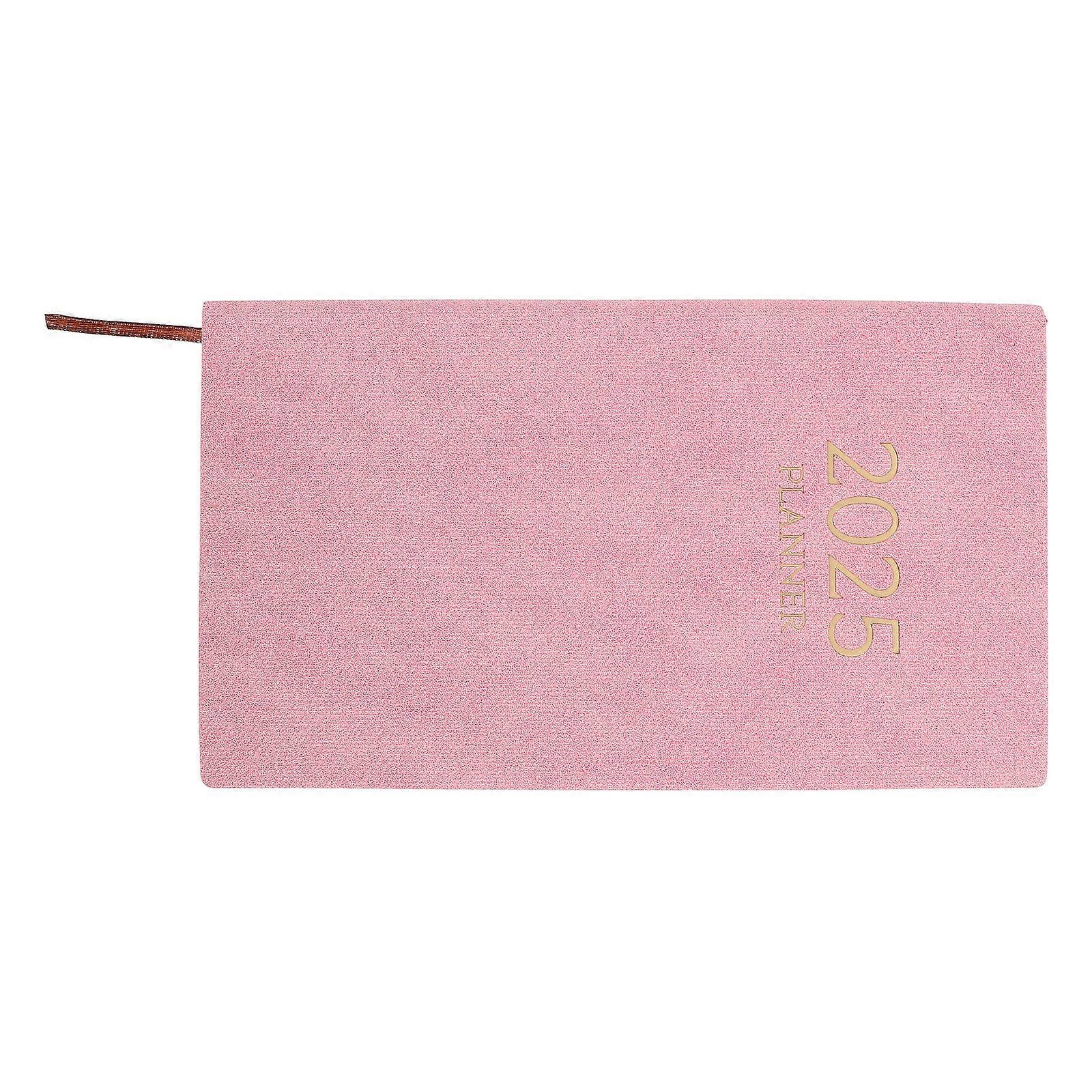2025 Minimalist A6 Daily Agenda Planner For Home Office 17.30X9.80X1.70CM To Enhance Organization 1Set
