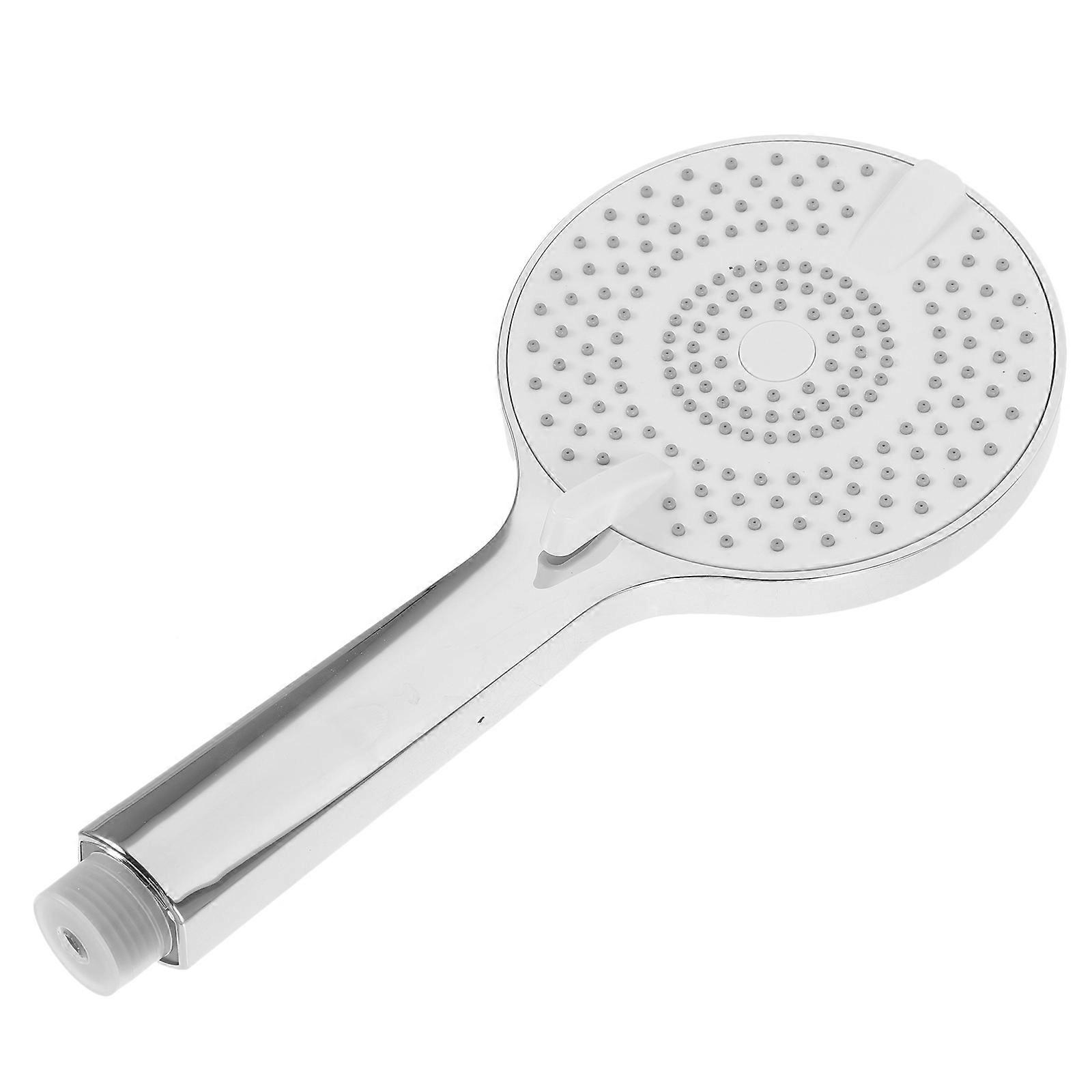 Multifunctional Handheld Shower Head 4-Setting Shower Sprayer For Home Use 26X12Cm White ABS Modern Design 1Set