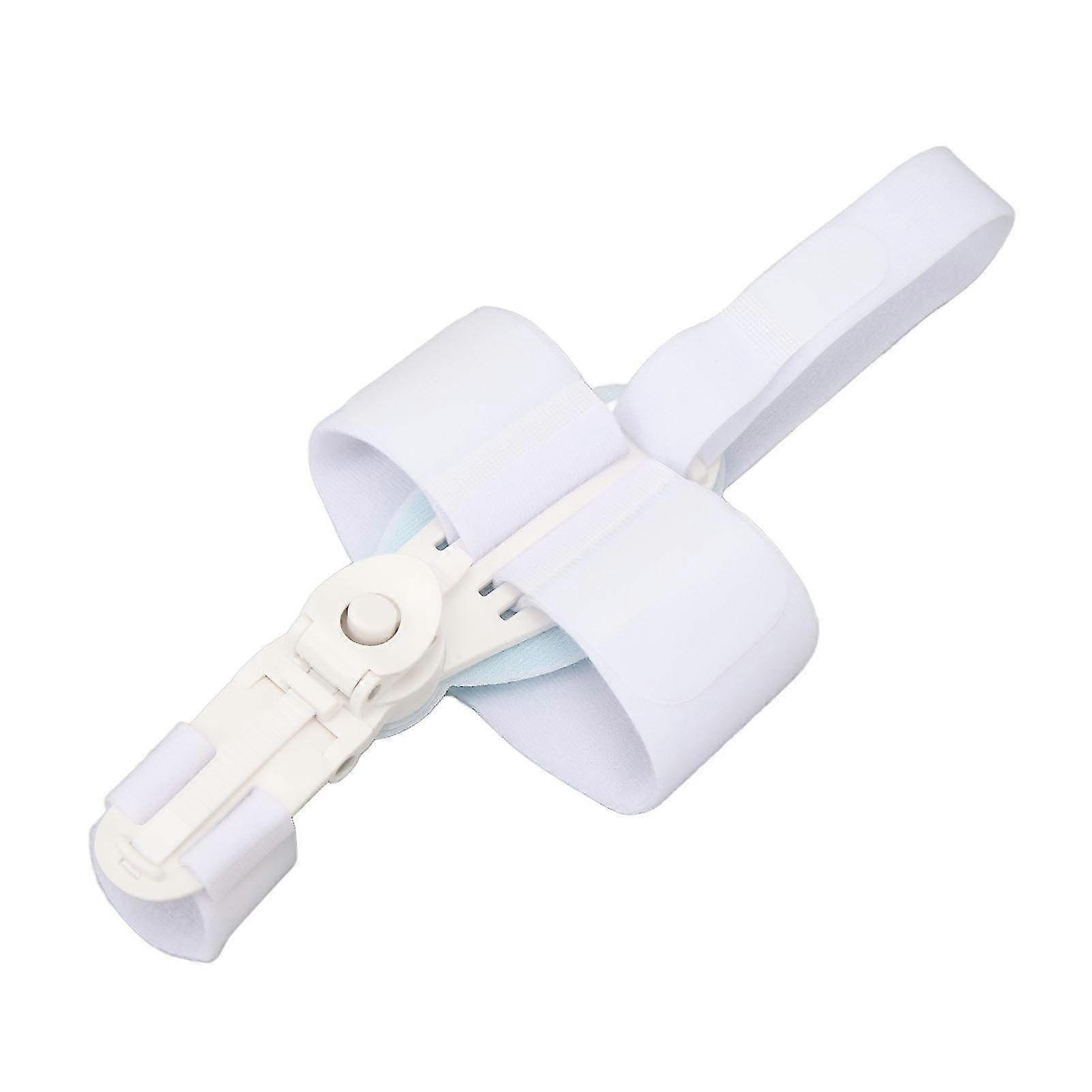 Adjustable Hallux Valgus Corrector Bunion Splint & Orthopedic Toe Straightener - Day & Night Support in White for Comfort & Relief
