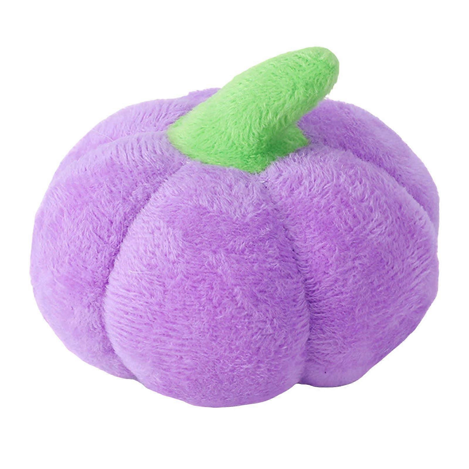 Dog Plush Toy, Puppy Chew Toy, Indoor Dog and Cat Toy, Small Puppy K chew Toy, Purple, One Size