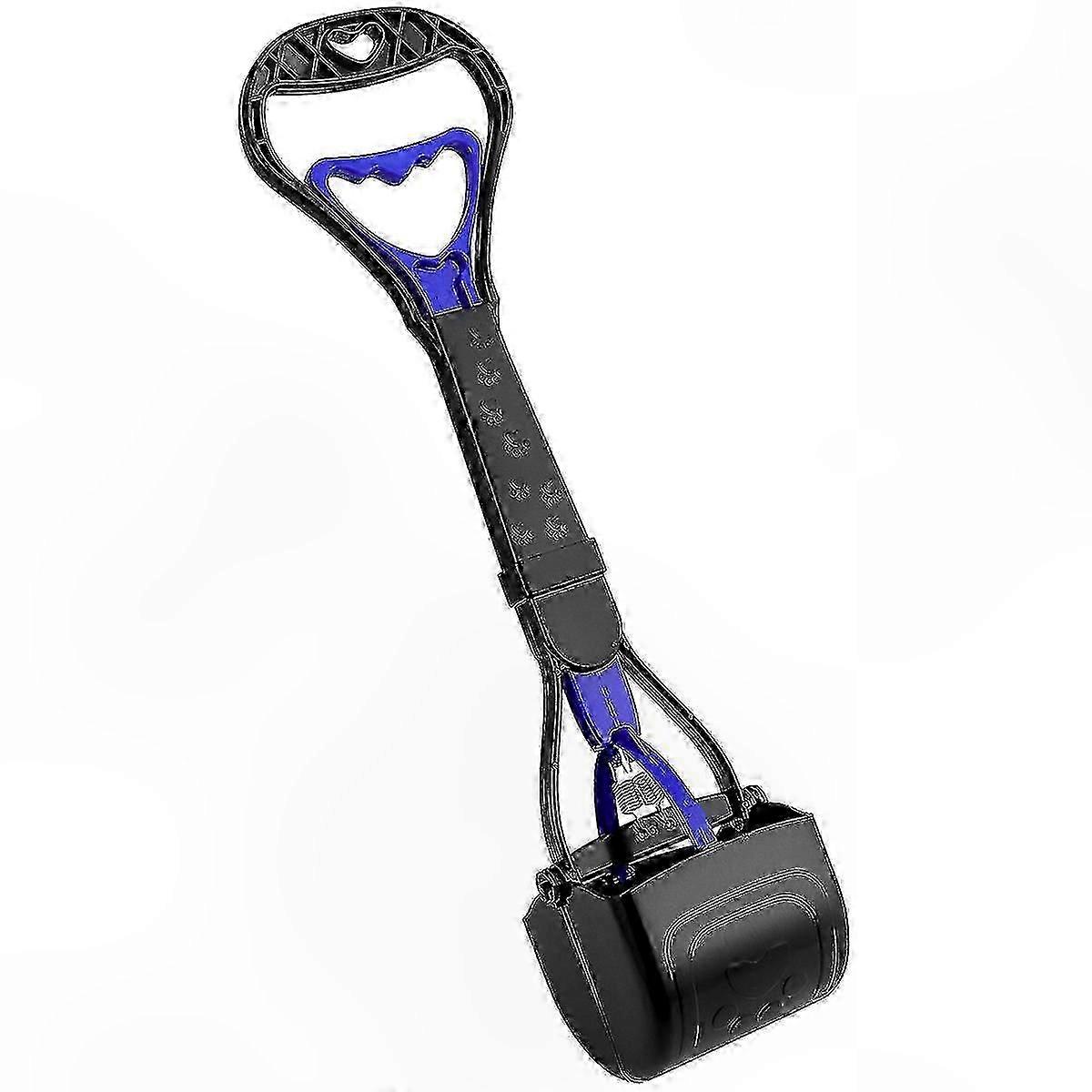 Pet Waste Scoop Tool in Blue for Easy Cleanup