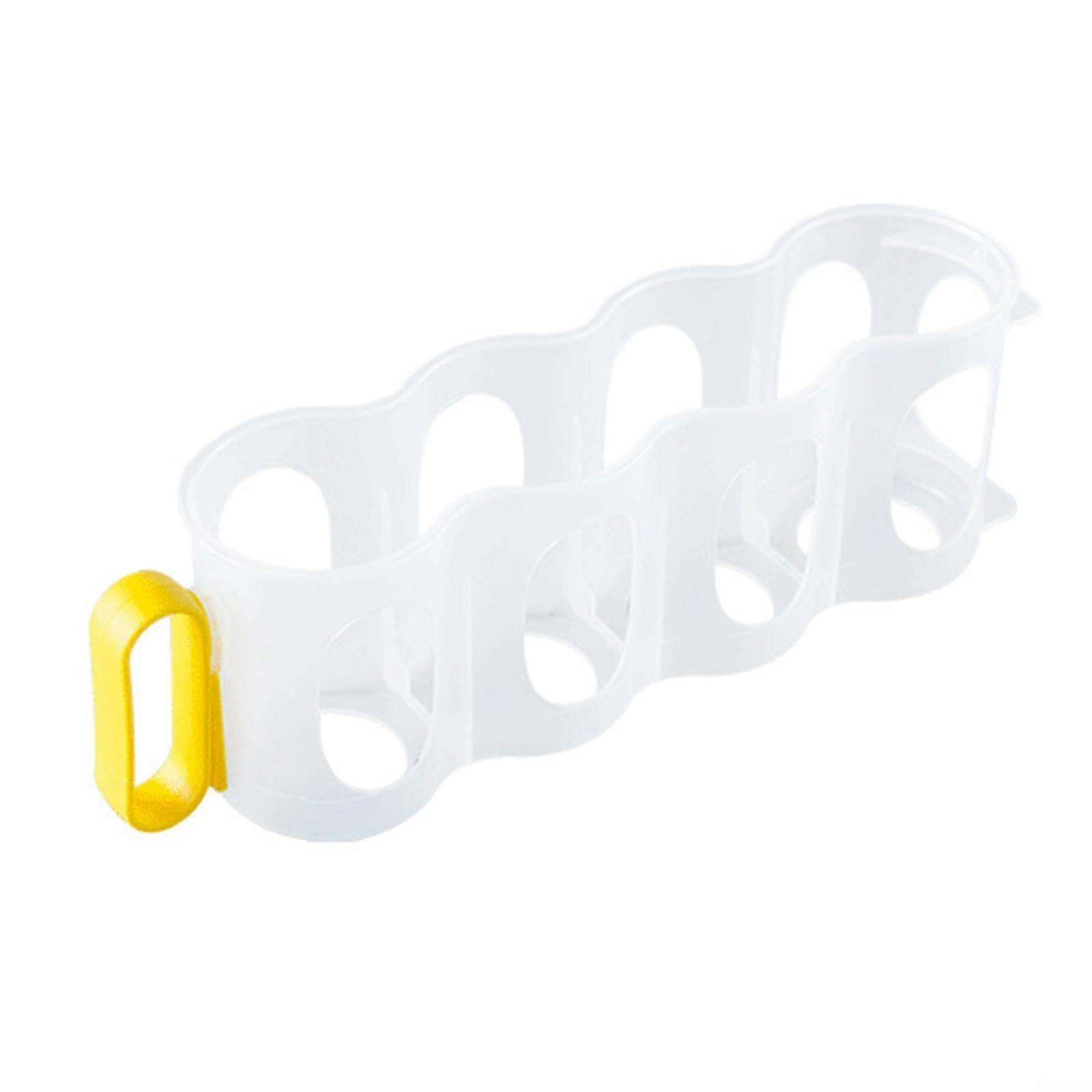 Slim And Functional Beverage Storage Box Yellow Space Saving Drink Organizer For Bottles And Cans