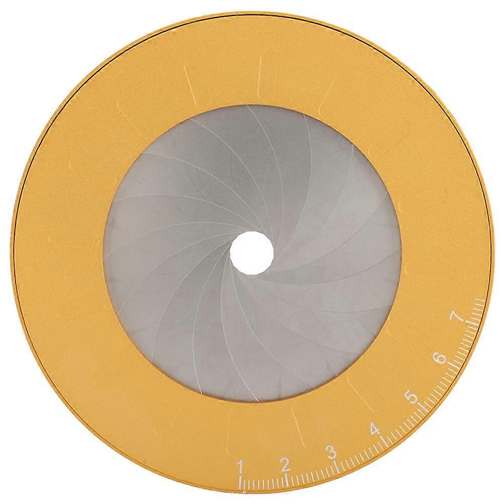 Metal Round Circle Drawing Tool, Professional Adjustable Drawing Ruler