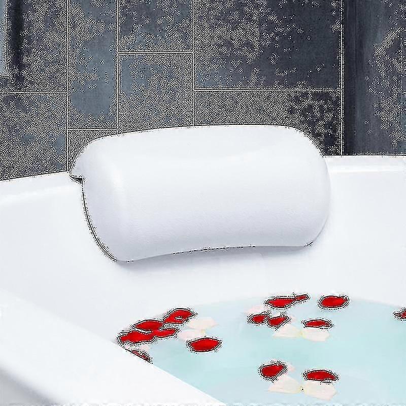 Sklisikker Spa Badekar Pute Nakkestøtte for avslapning