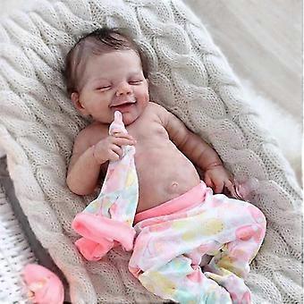 2025 Washable Silicone Baby Doll Ultra Realistic Soft Cute Lifelike Reborn Doll Easy Care And Maintenance