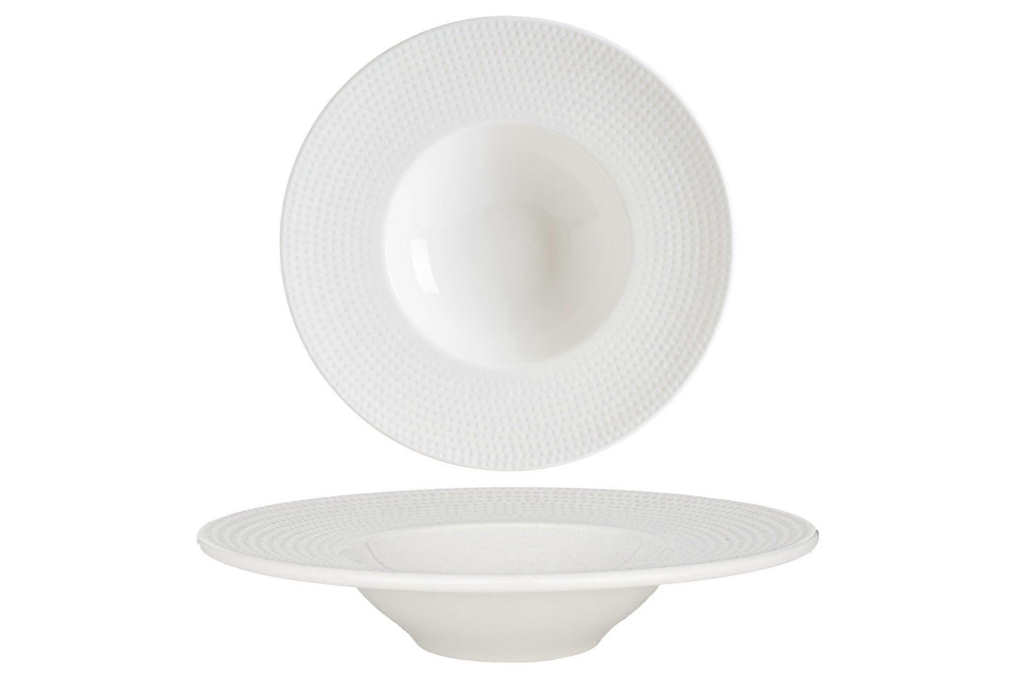 Pastateller Pure Dot Porzellan 28 cm (400cc) 2er Set