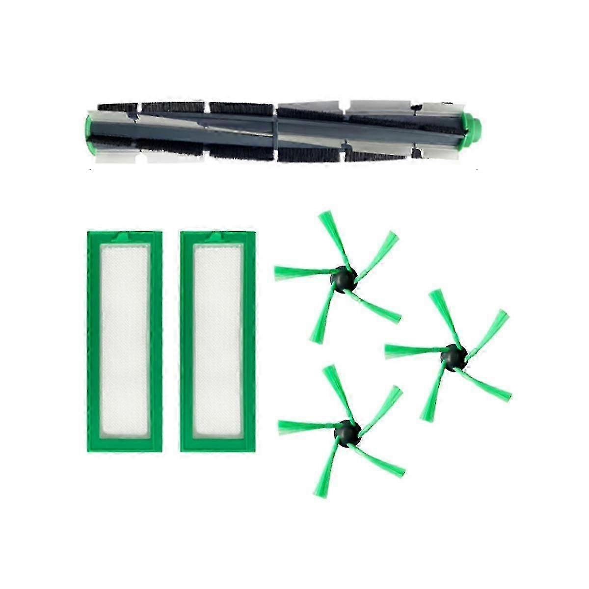 Main Brush Side Brush Filter Replacement Accessories For Vorwerk Vr200 Robot Vacuum Cleaner