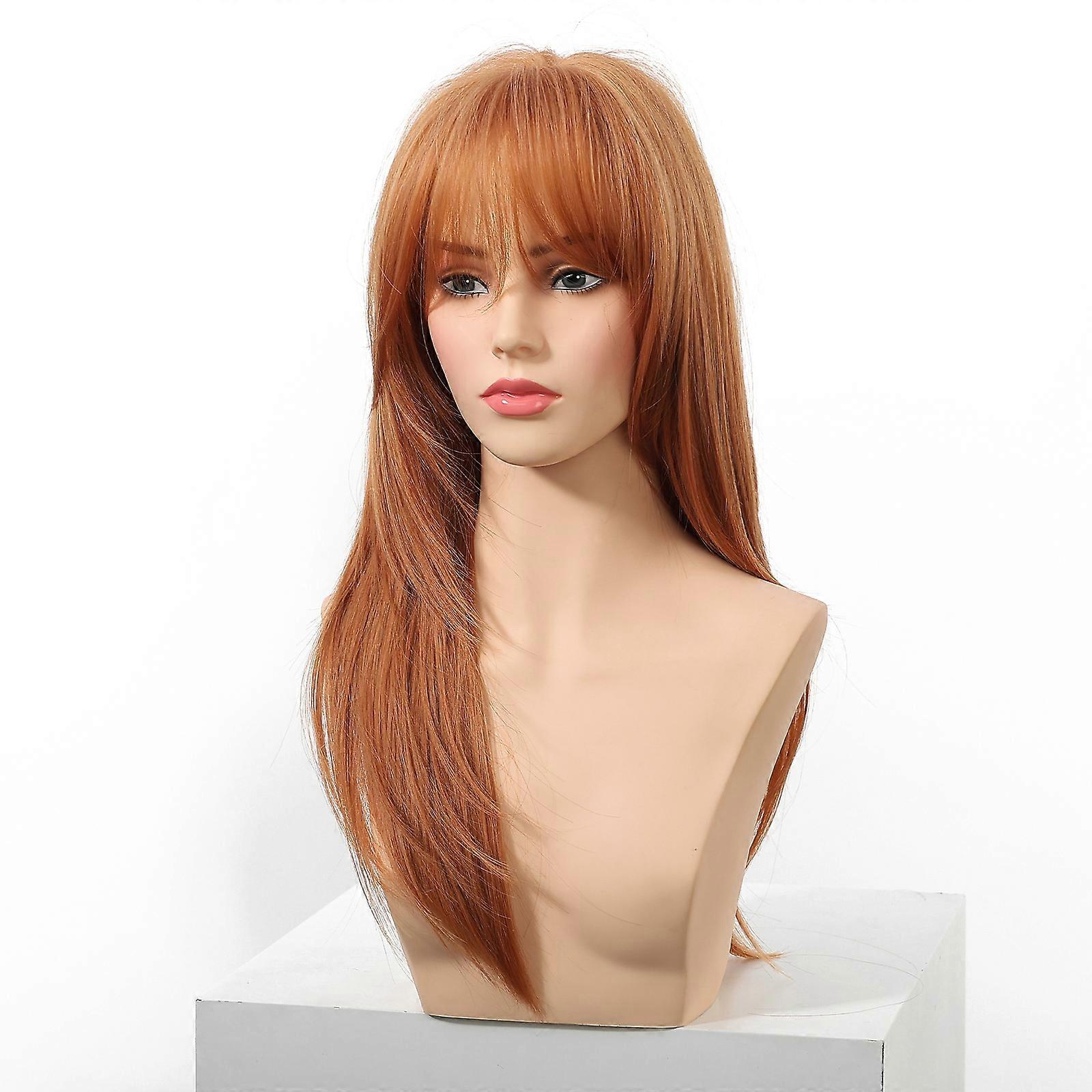 Natural Elegance: Wolf Cut Silky Top Glueless Wig for Women – Quick to Wear, Perfect for Any Look