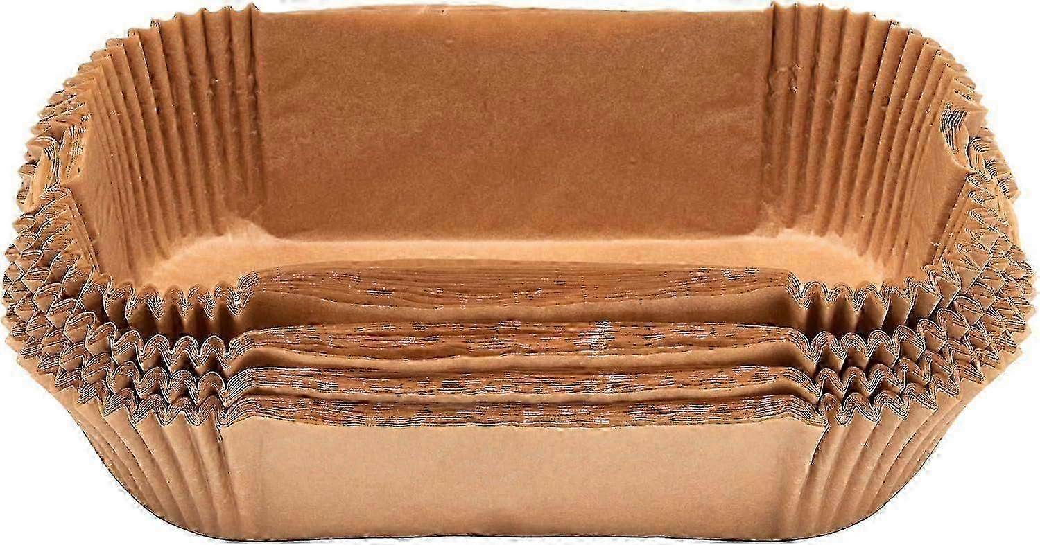 Greaseproof baking liners for 2lb loaf pans, 100 count non-stick paper sheets