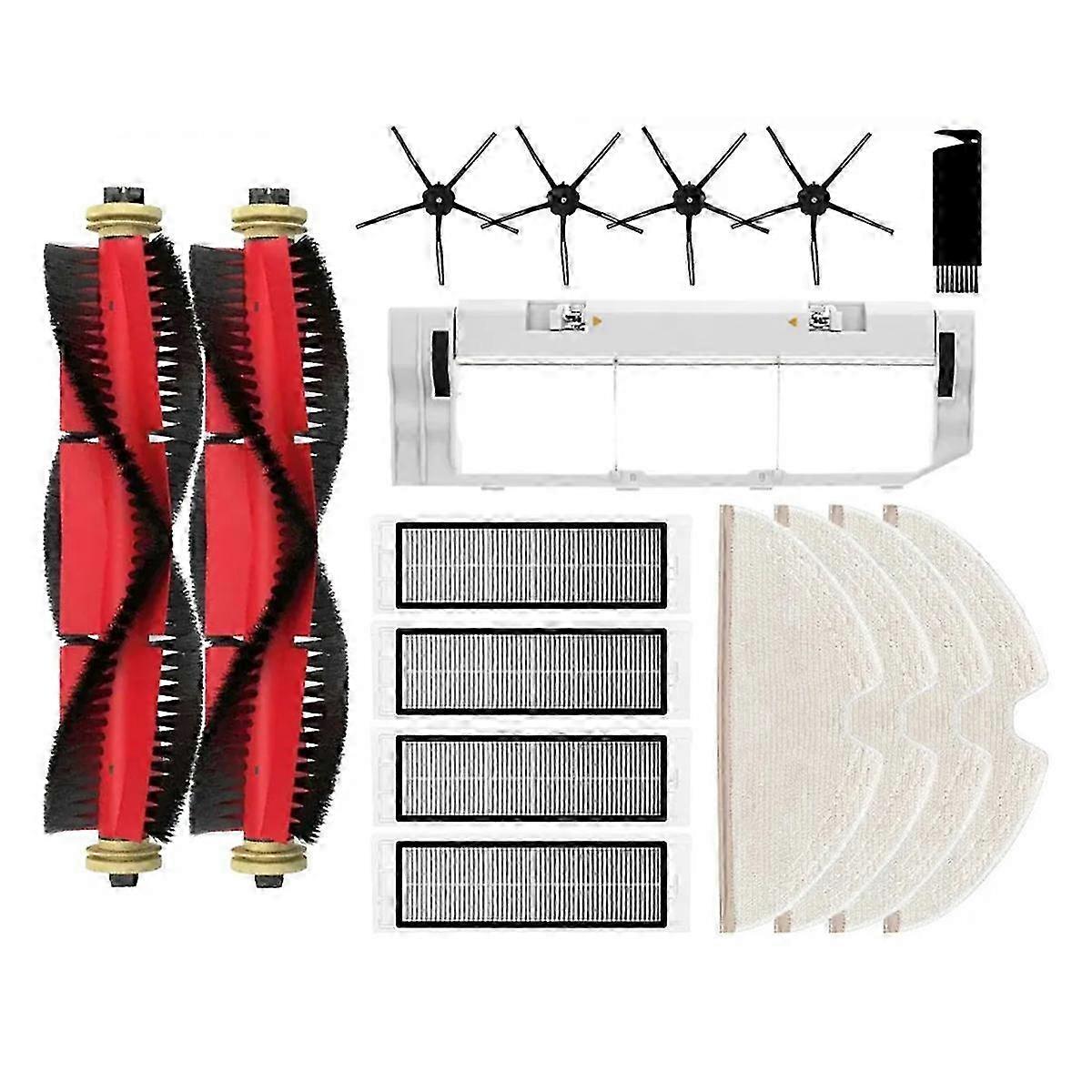 Suitable for Roborock S5 Max, S6 MaxV, S4 Max, E2, E3, E4, E5, Xiaomi 1S, SDJQR01RR Main Side Brush Filter