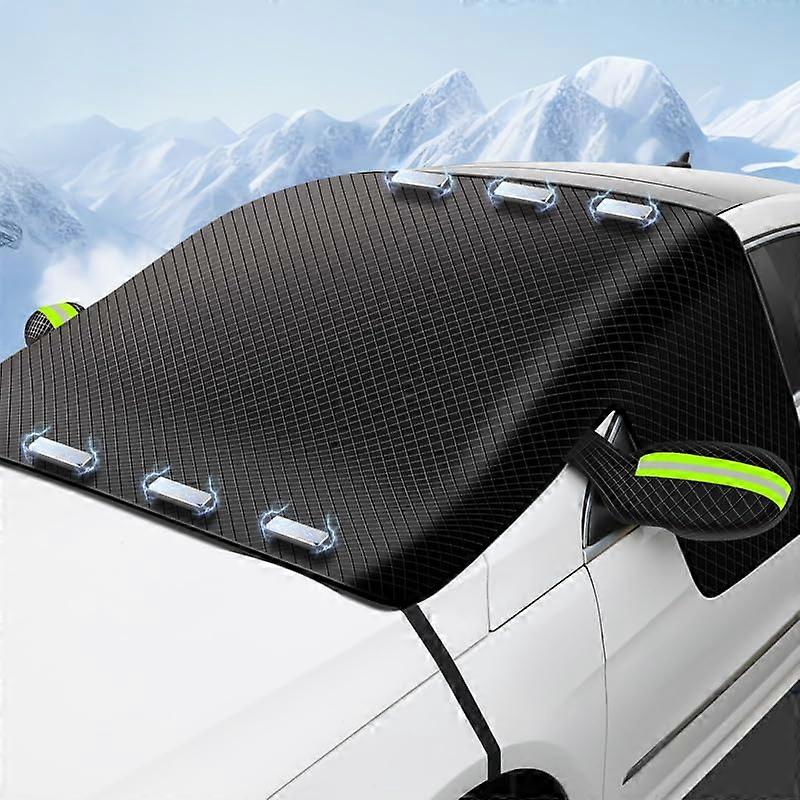 Car Windshield Cover For BMW M4 G82 LCI Front Window Frost Snow Shield, Insulated Fabric Weatherproof, Fits Front Window