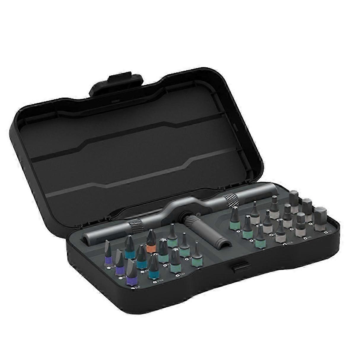 24 in 1 Multi-Purpose Ratchet Wrench Screwdriver S2 Magnetic Bits