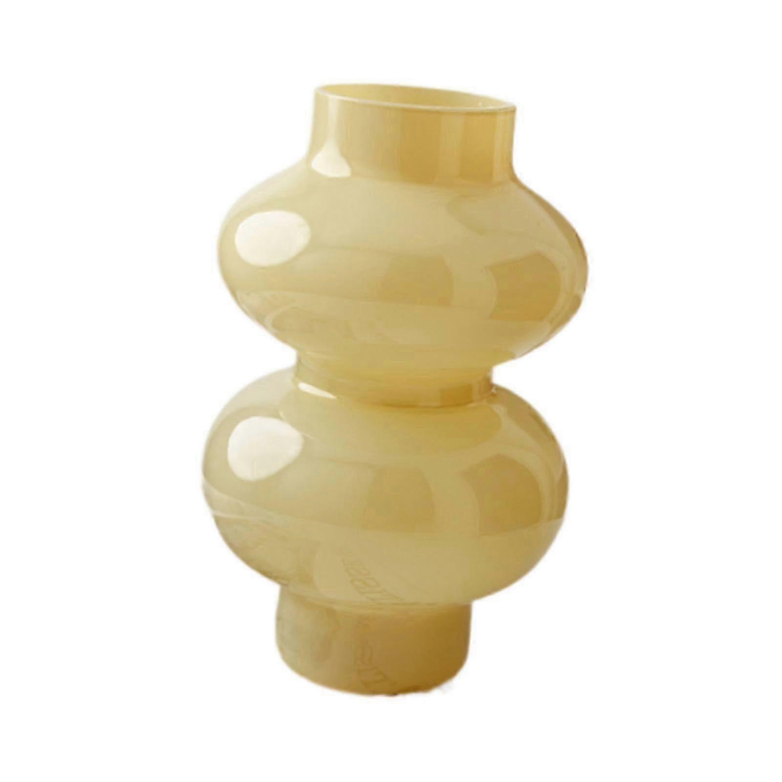 Glass Hydroponic Vase Desktop Ornament for Entry Table, Kitchen, Study Decor Size S 2025