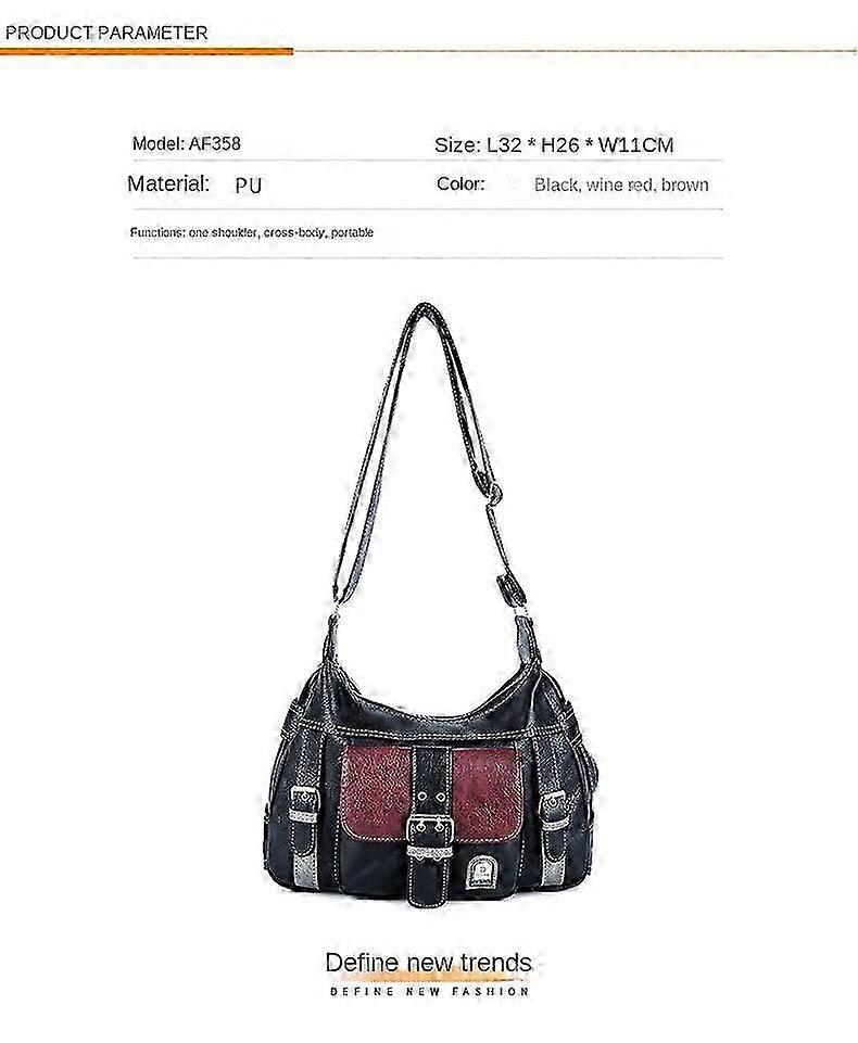 Women Ladies Handbag Leisure Sports One Shoulder Elegant Simple