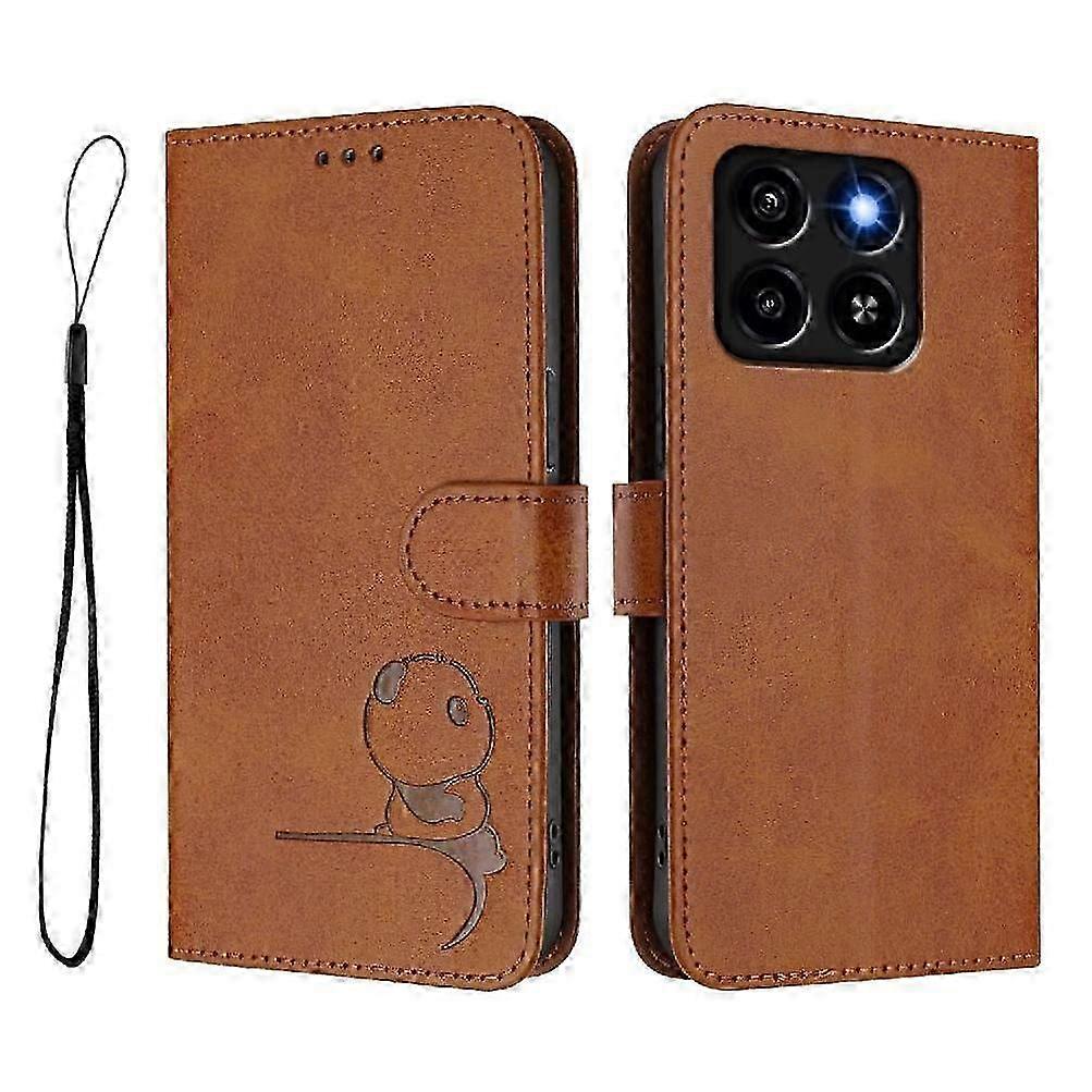 RFID Blocking PU Leather Flip Case with Card Slots, Kickstand & Mag...